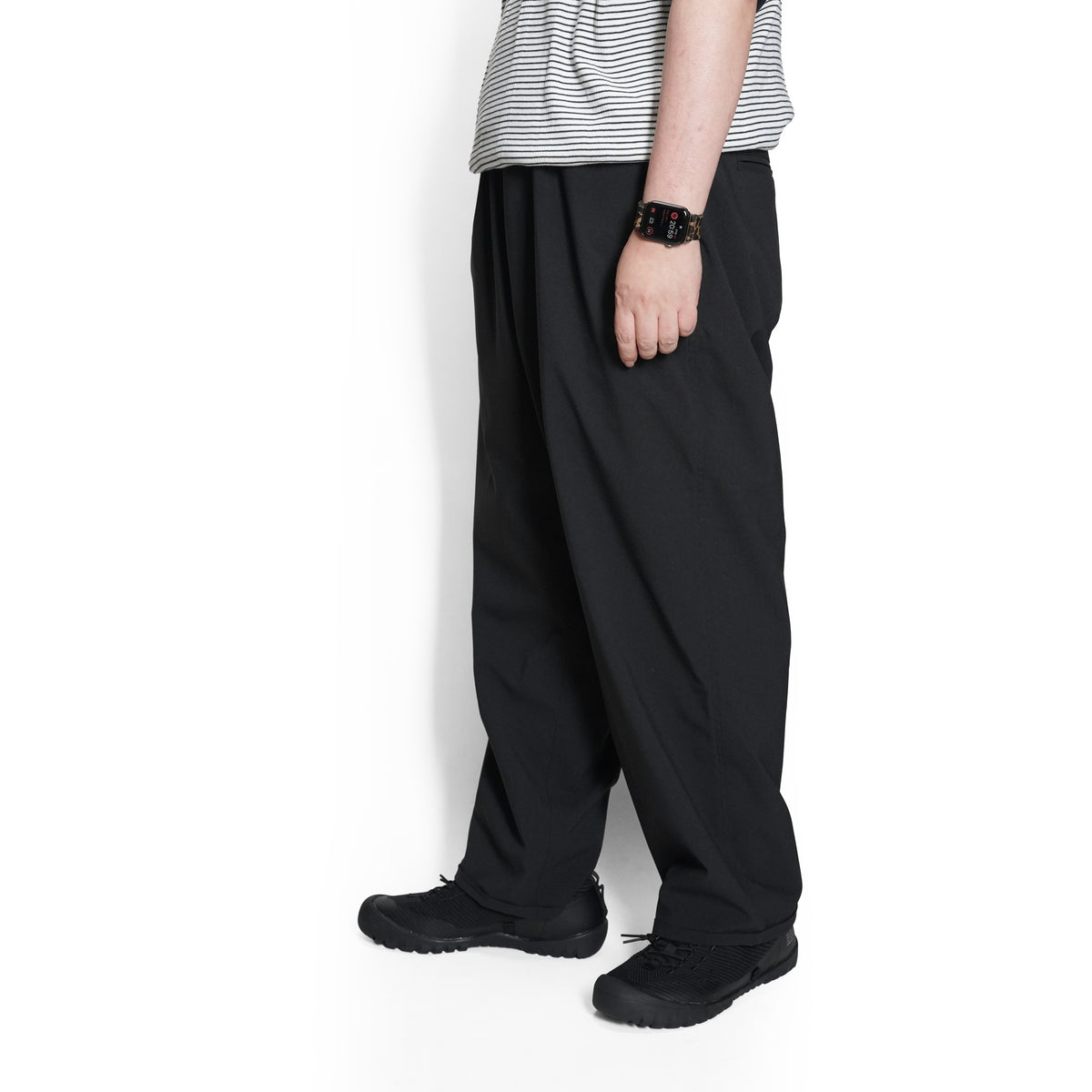 P.H.M.EASY PANTS_BASIC – Black | POWDERHORN MOUNTAINEERING