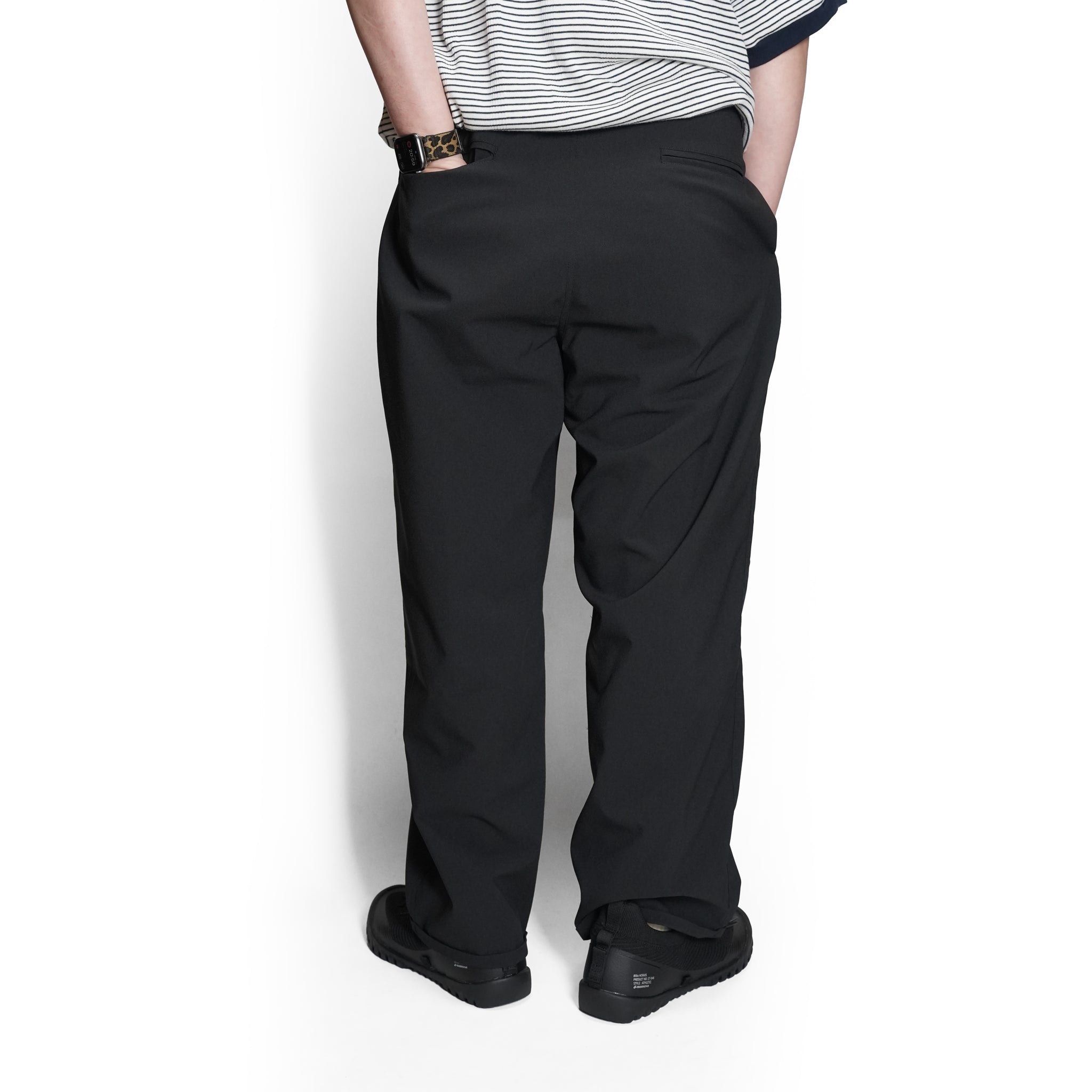 P.H.M.EASY PANTS_BASIC – Black | POWDERHORN MOUNTAINEERING