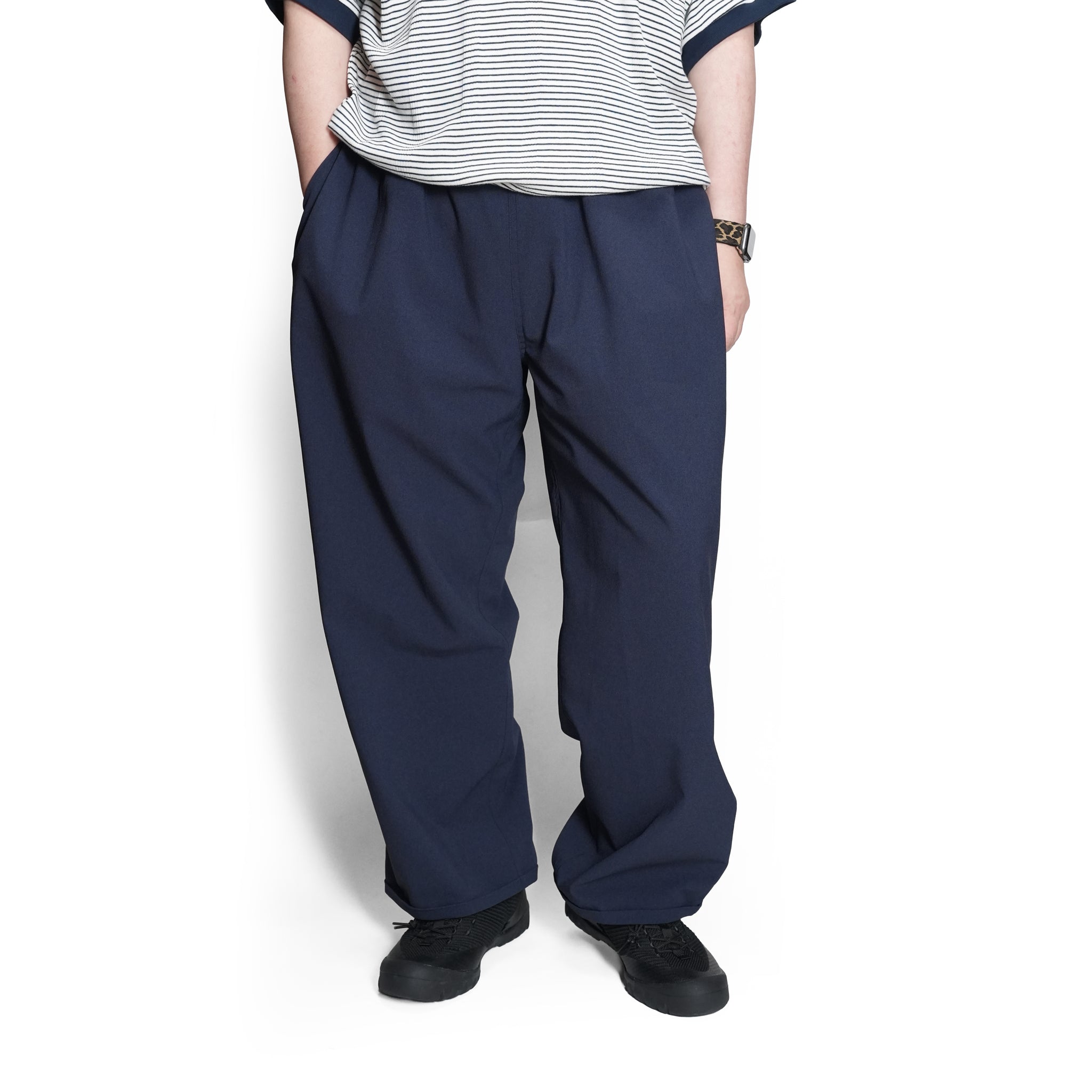 P.H.M.EASY PANTS_BASIC – Navy | POWDERHORN MOUNTAINEERING