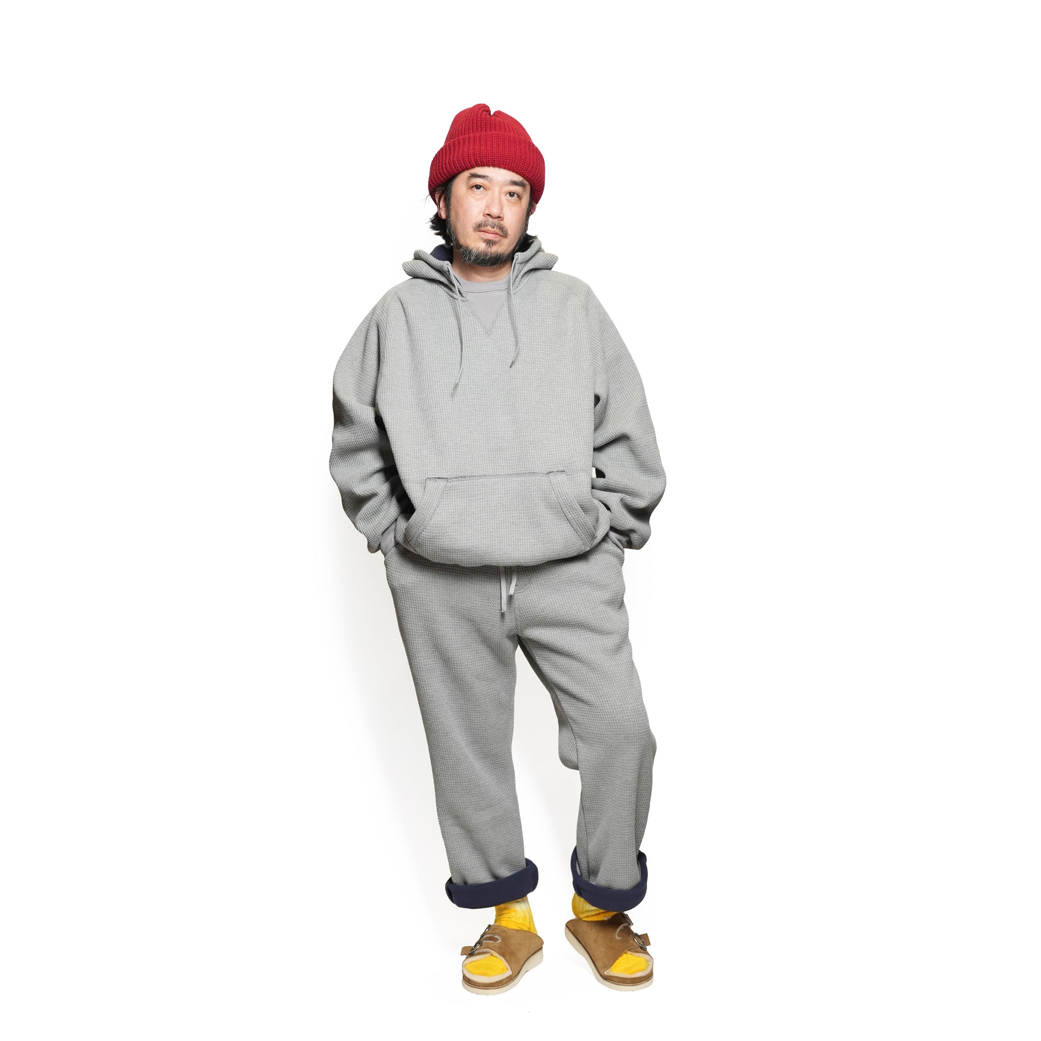 GOKU Warm Fleece Pants | Nemesis | Col_Gray | CZ-ImSt-287N【IMPRESTORE_インプレストア】