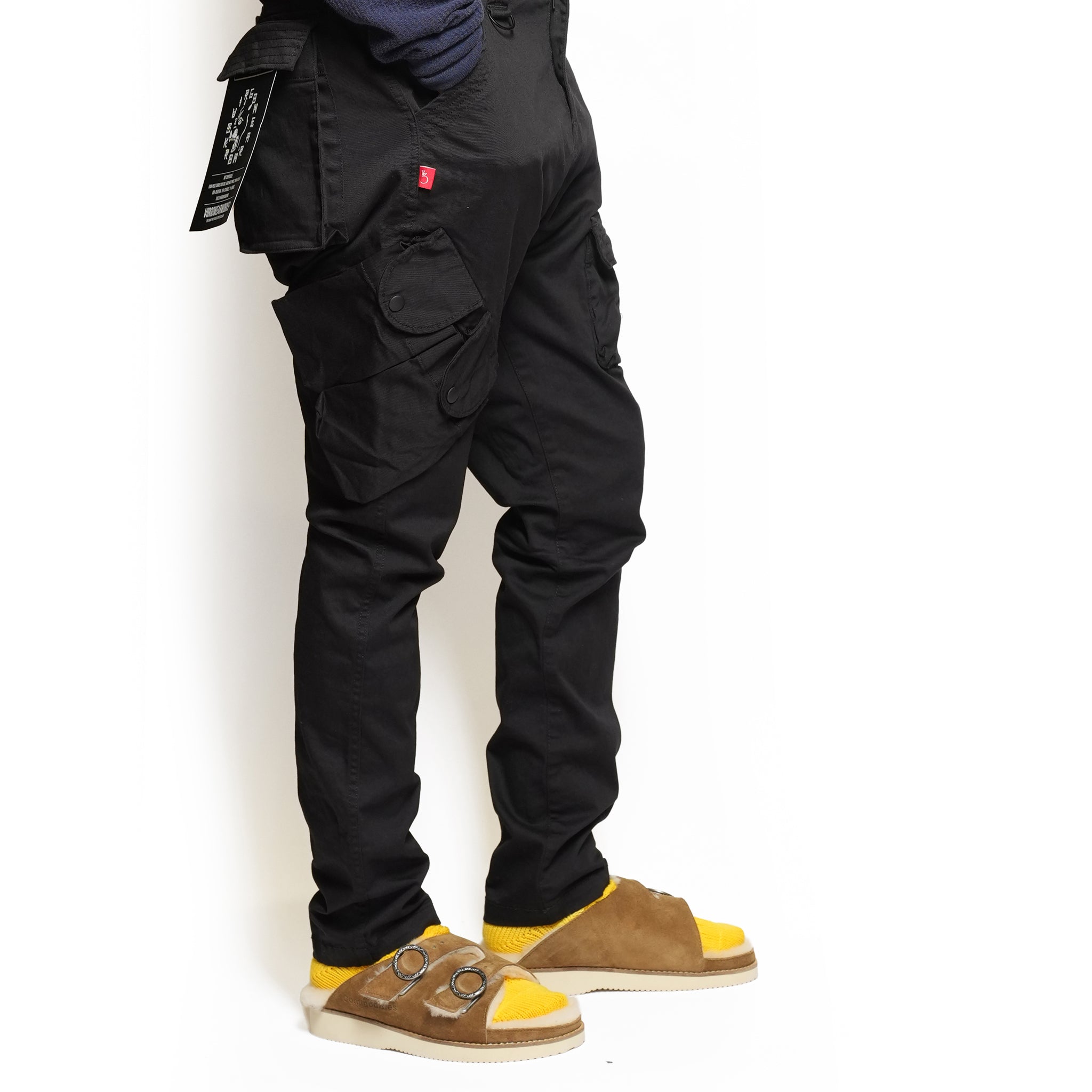 VG-PT-452 | BAGGY D-CARGO RELOADED | Color:Black【VIRGOwearworks_ヴァルゴウェアワークス】