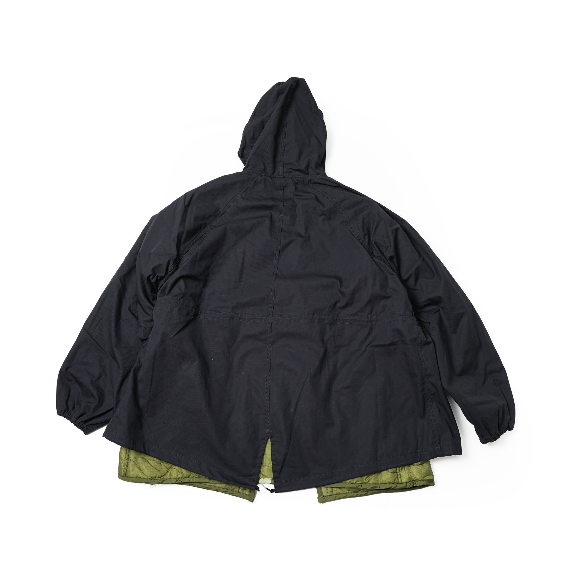No:ms21f007 | Name:Ashland 90s Short Snow Parka with Dead-Stock Lining | Color:Black【MADE IN STANDARD】