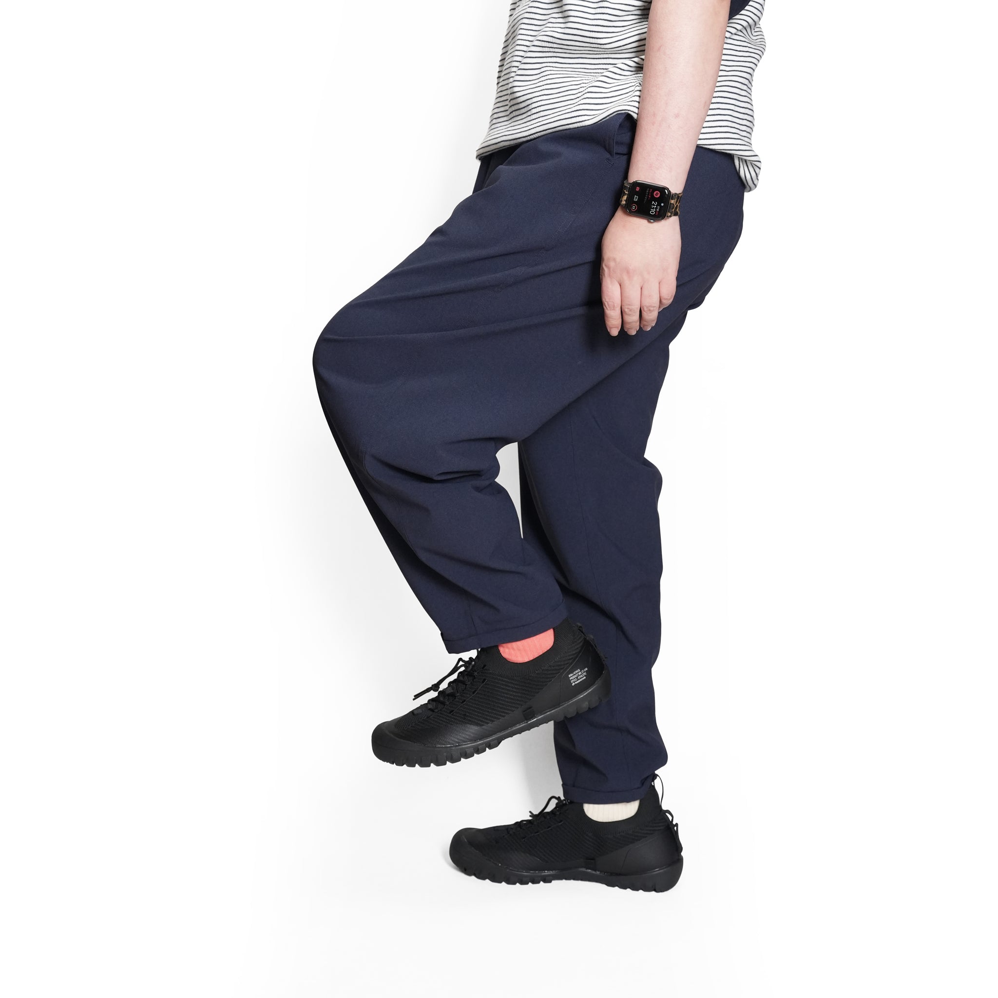 P.H.M.EASY PANTS_TAPERED – Navy | POWDERHORN MOUNTAINEERING