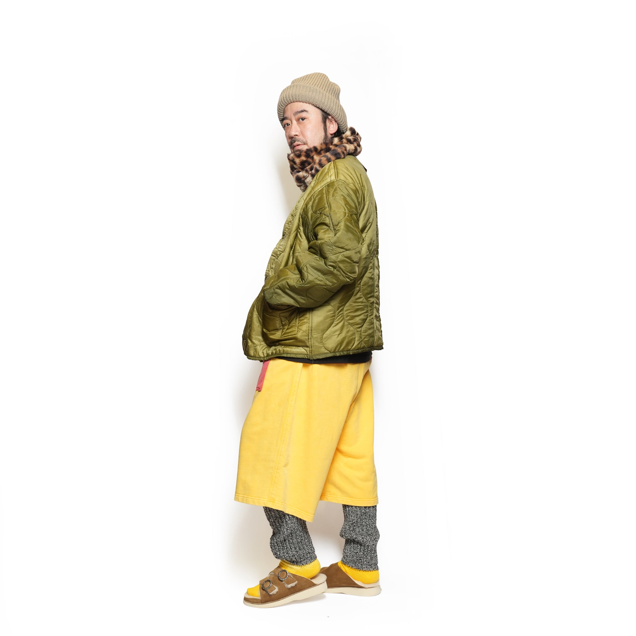 Double Arch pants | Color:Yellow-Red | 【IMPRESTORE_インプレストア】