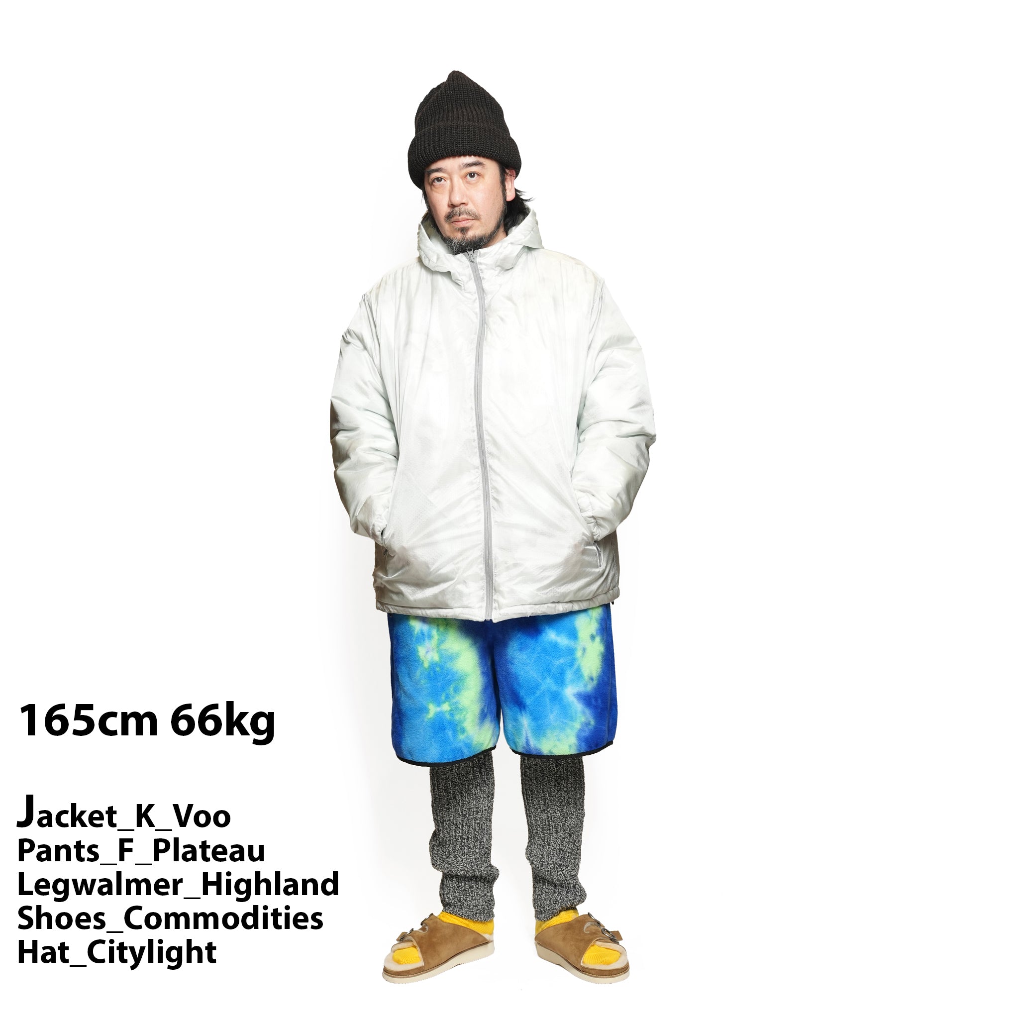 MARBLE Mt.PARKA | Color_Milk | No_voo-1253_milk【VOO_ヴォー】