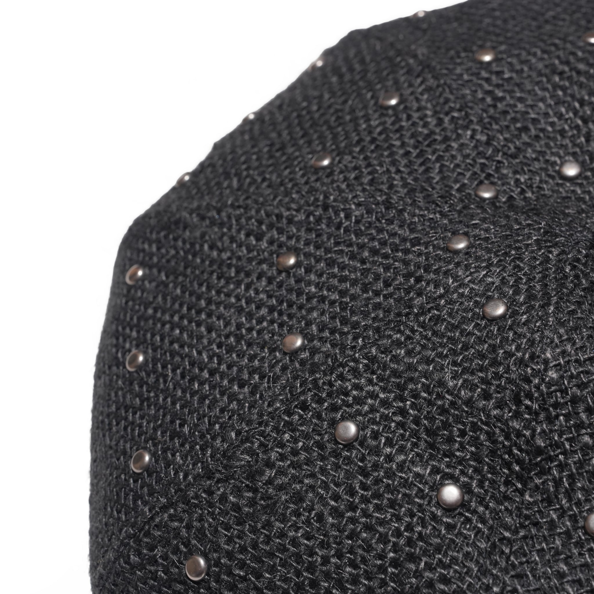 JUTE 8 PANELS BIG BERET with STUDS | ORIGINAL JOHN