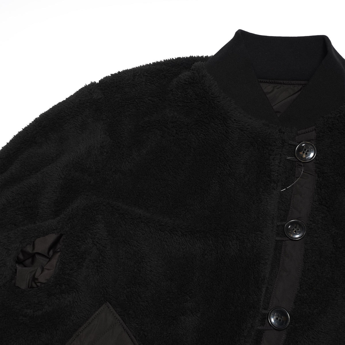 PeWeather Reversible Blouson – Black | ARMY TWILL