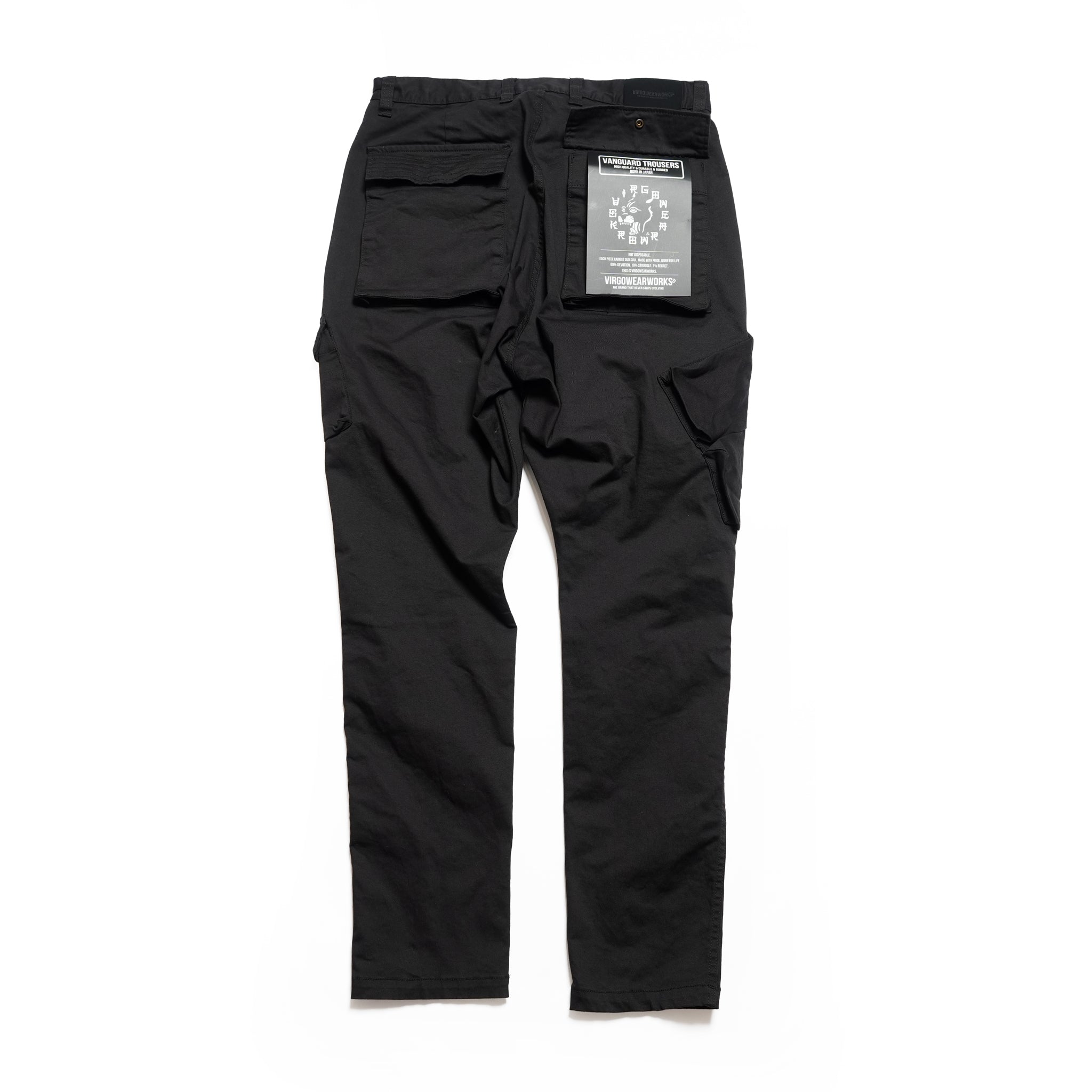 VG-PT-452 | BAGGY D-CARGO RELOADED | Color:Black【VIRGOwearworks_ヴァルゴウェアワークス】