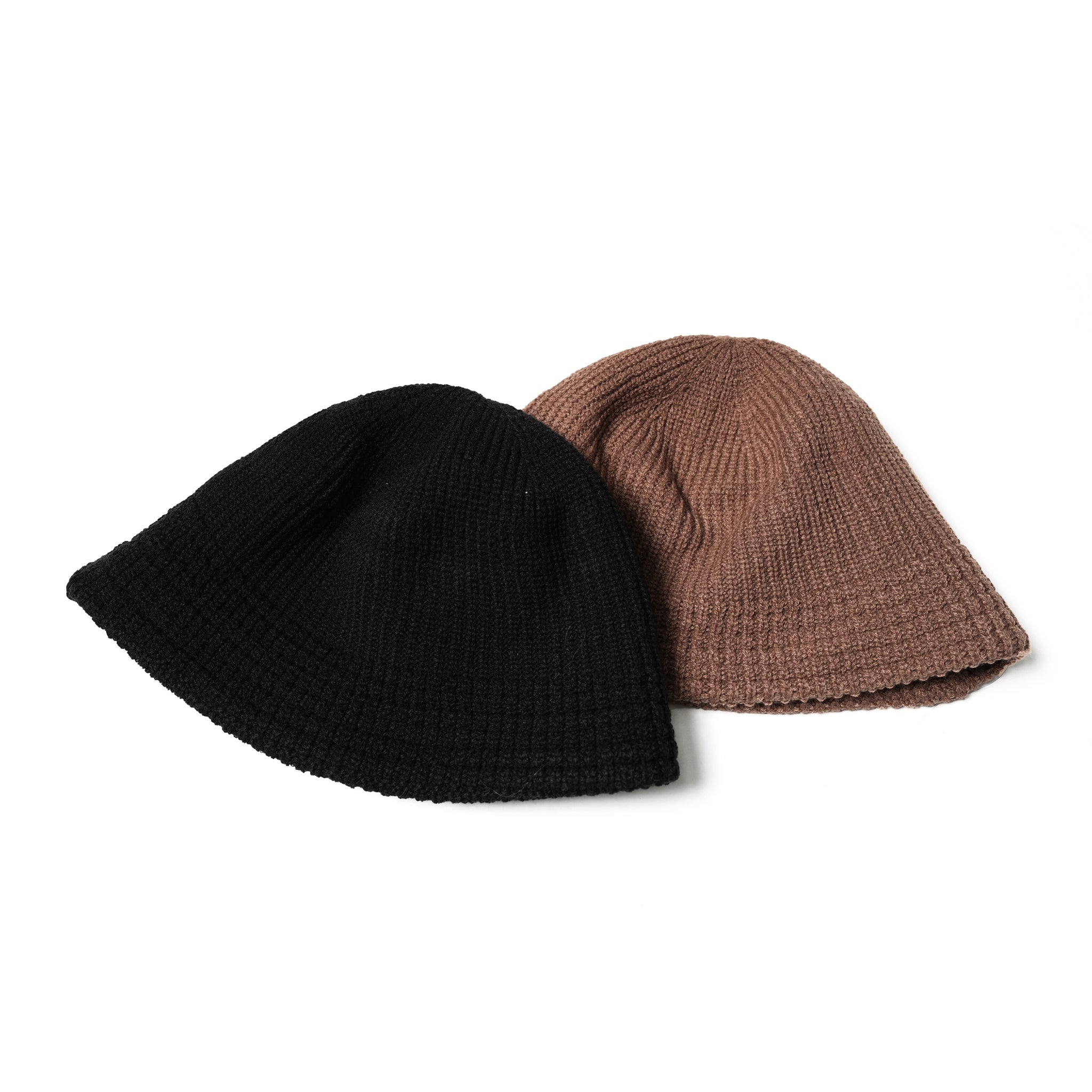 No:901T-1721 | Name:KNIT CAP-HAT | Color:Brown-Orange/Black【QUOLT_クオルト】【ネコポス選択可能】