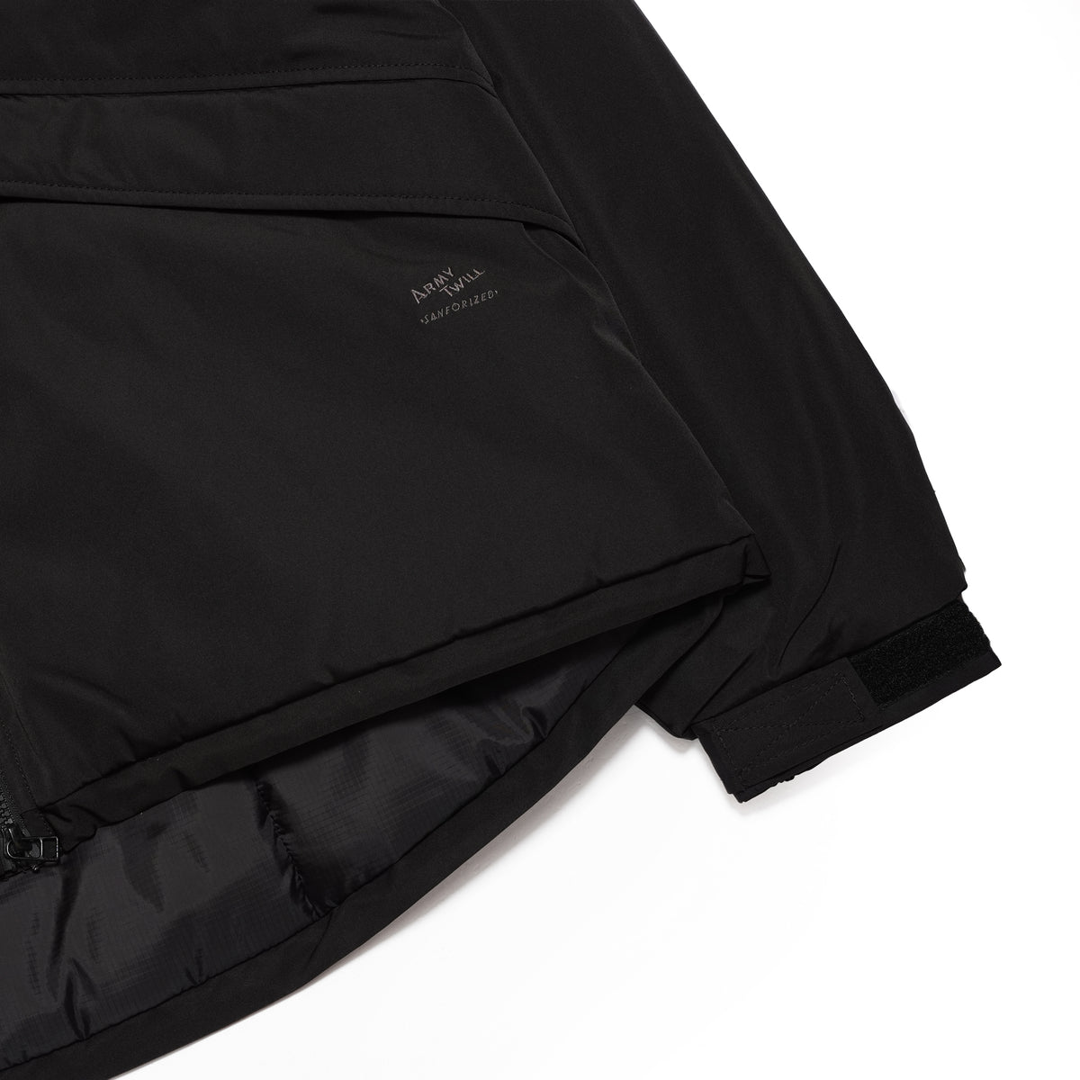 PeWeather Padding Jacket – Black | ARMY TWILL