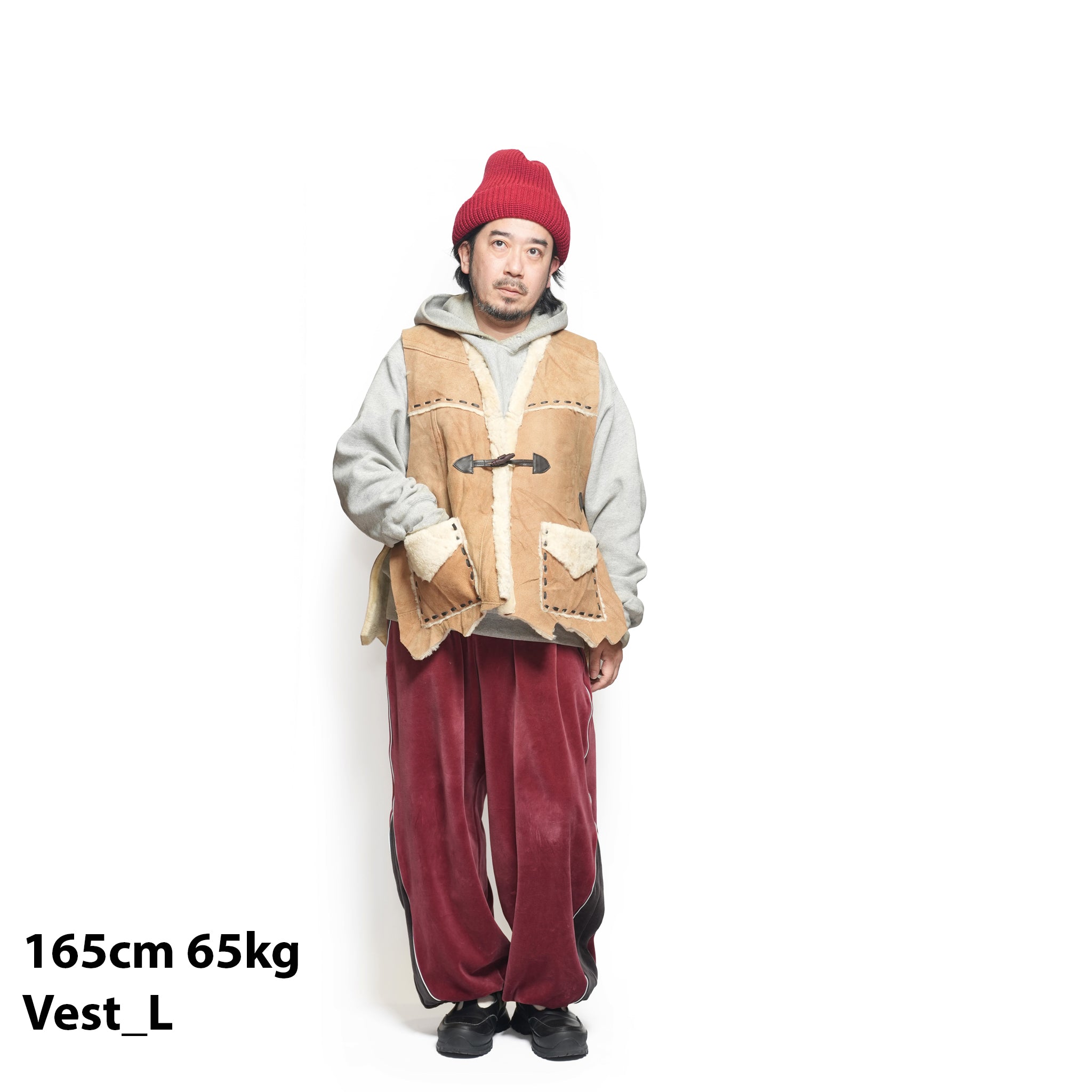 IGLOO MOUTON VEST | Color_B | Size_L | No_RV2601701【NASNGWAM_ナスングワム】