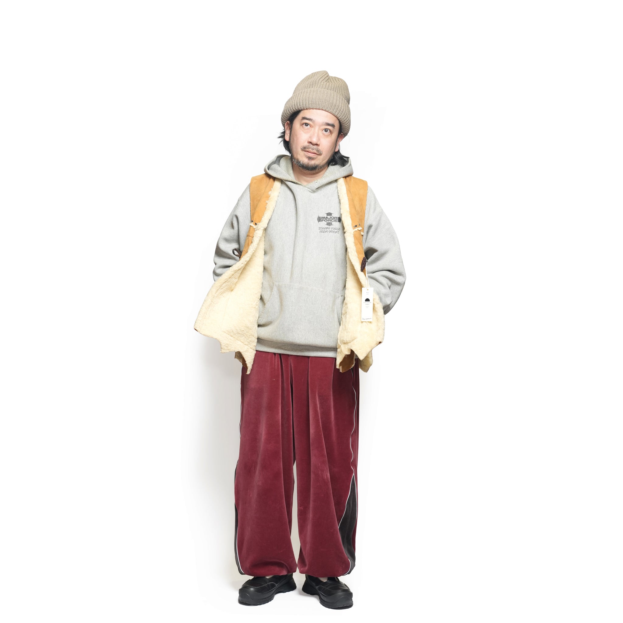 IGLOO MOUTON VEST | Color_C | Size_L | No_RV2601701【NASNGWAM_ナスングワム】