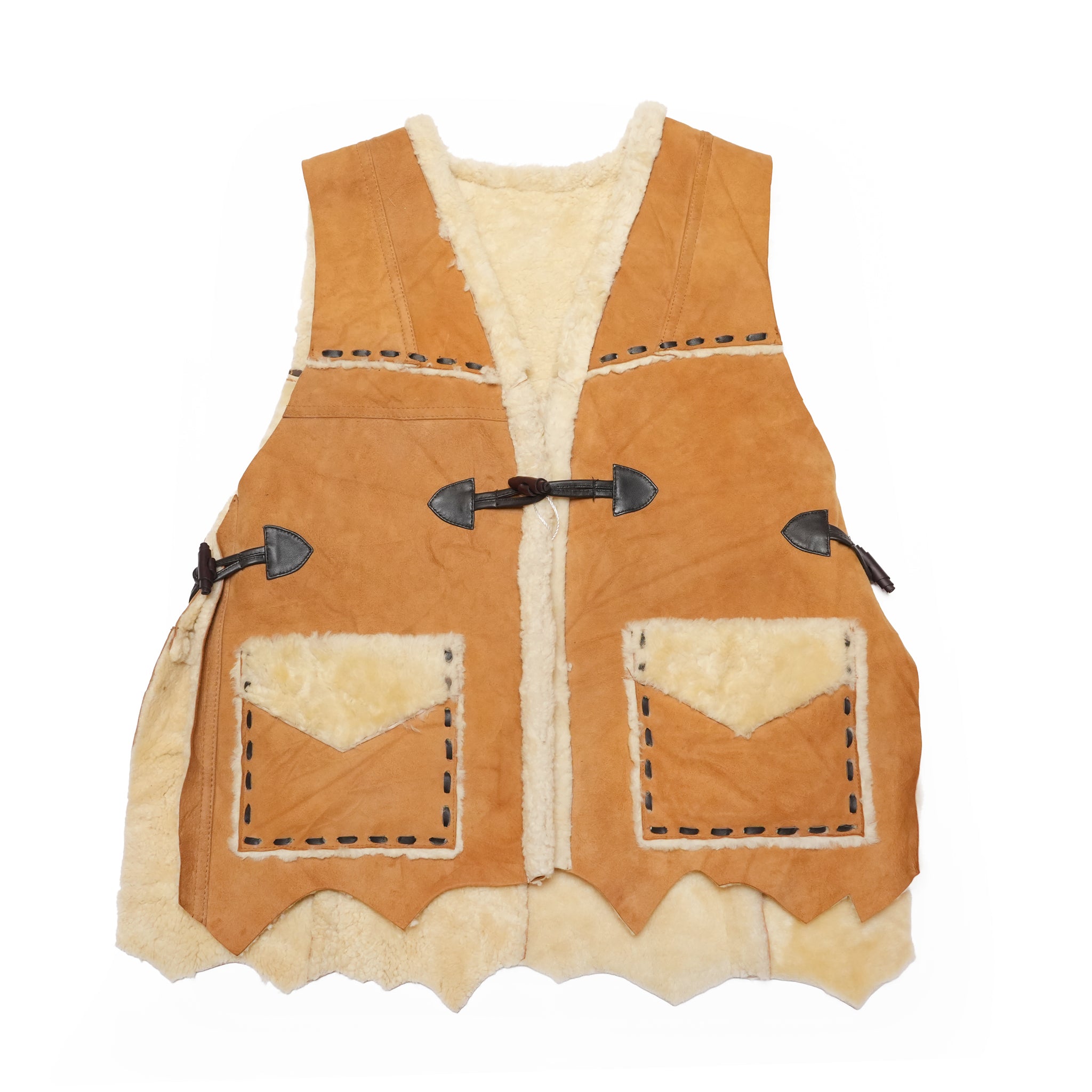 IGLOO MOUTON VEST | Color_C | Size_L | No_RV2601701【NASNGWAM_ナスングワム】