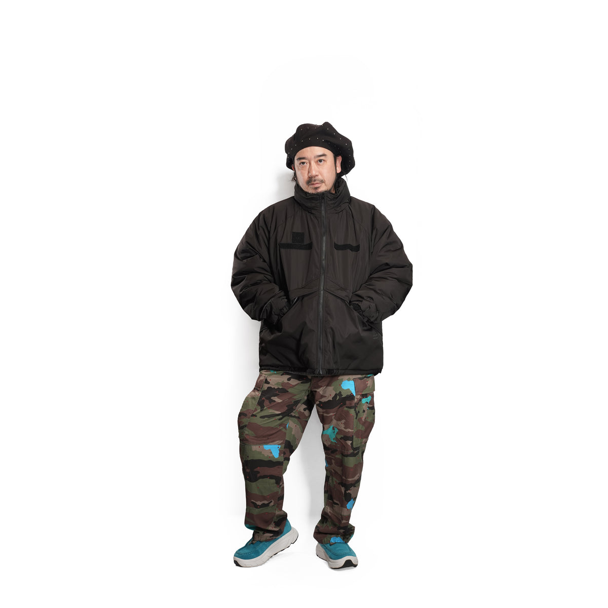 PeWeather Padding Jacket – Black | ARMY TWILL