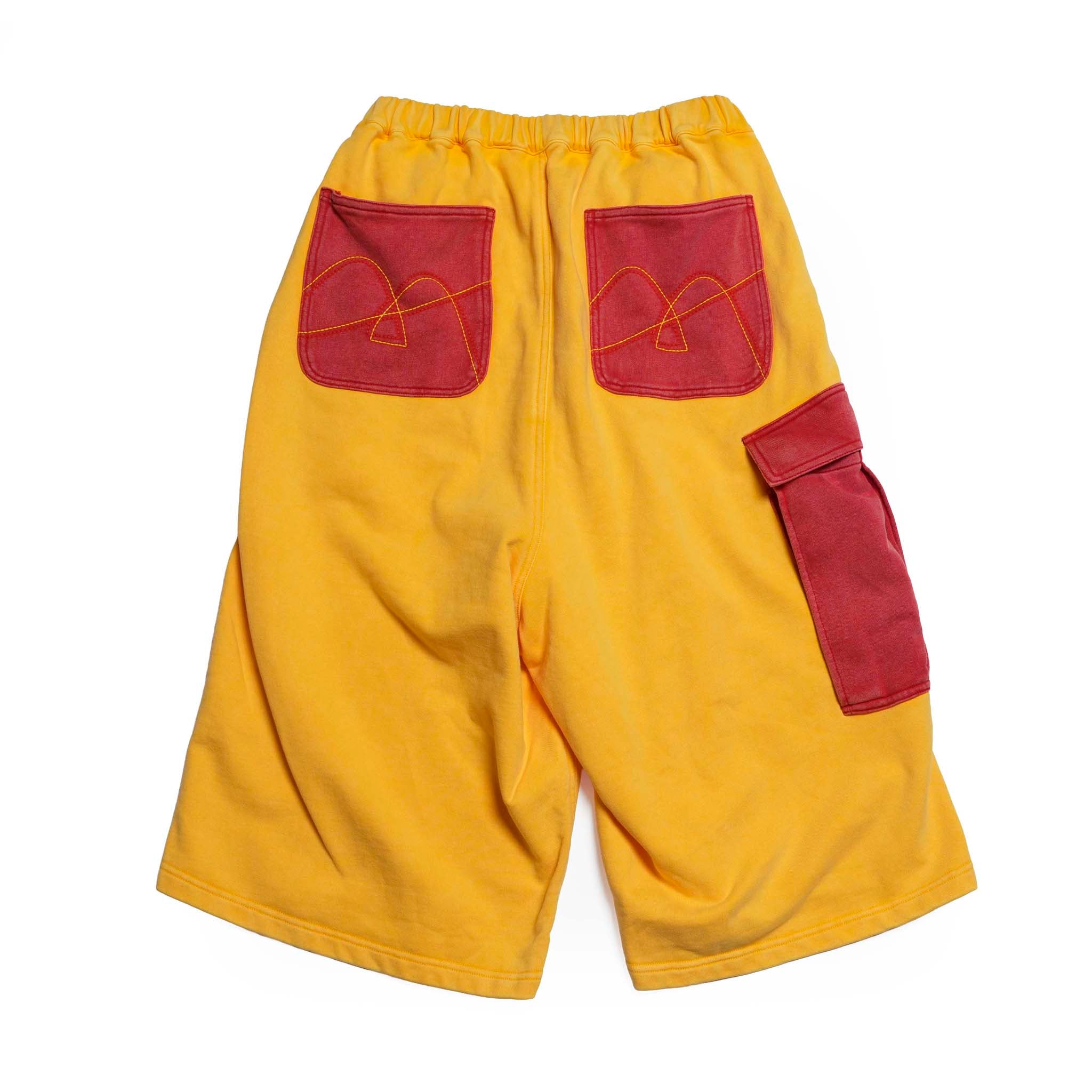 Double Arch pants | Color:Yellow-Red | 【IMPRESTORE_インプレストア】
