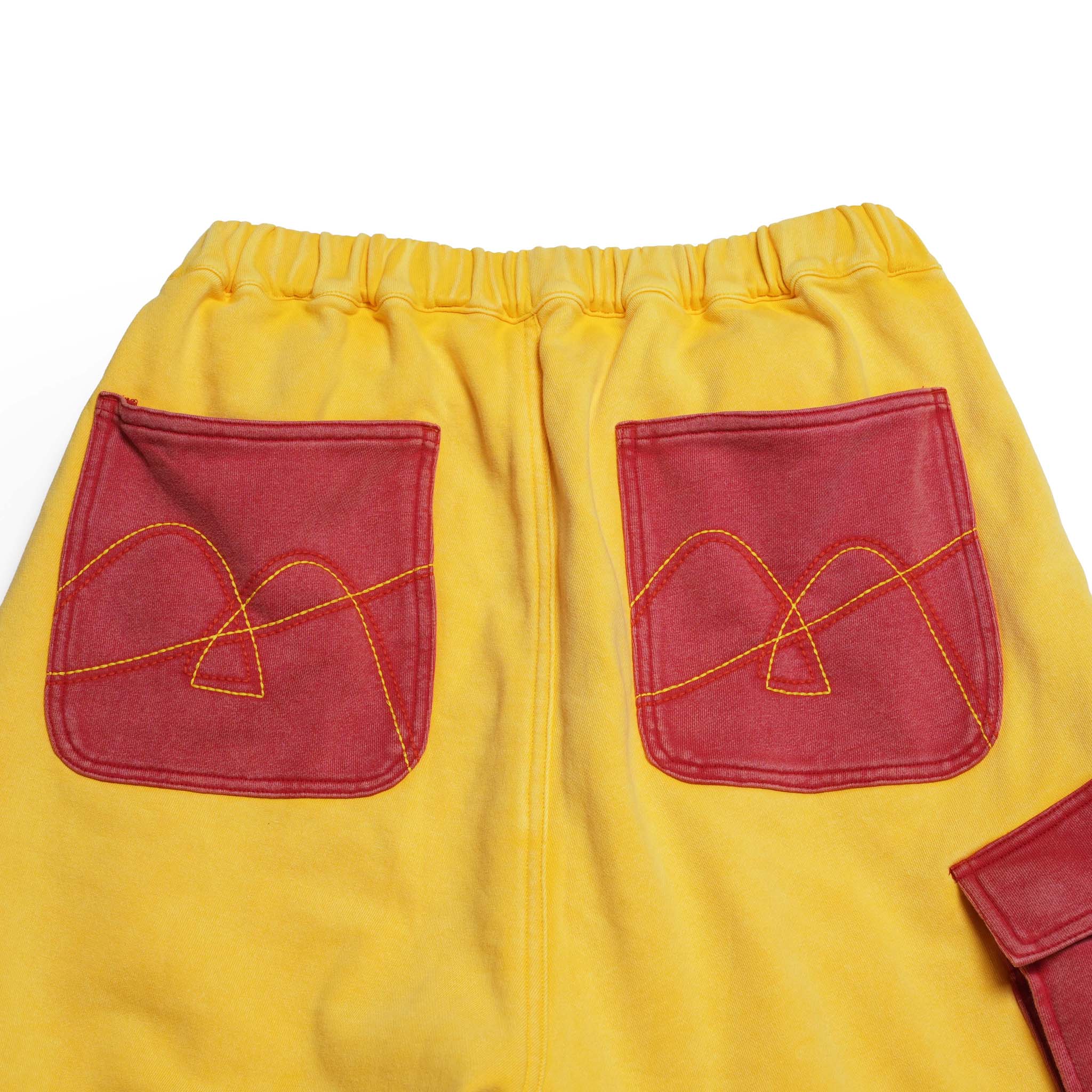 Double Arch pants | Color:Yellow-Red | 【IMPRESTORE_インプレストア】