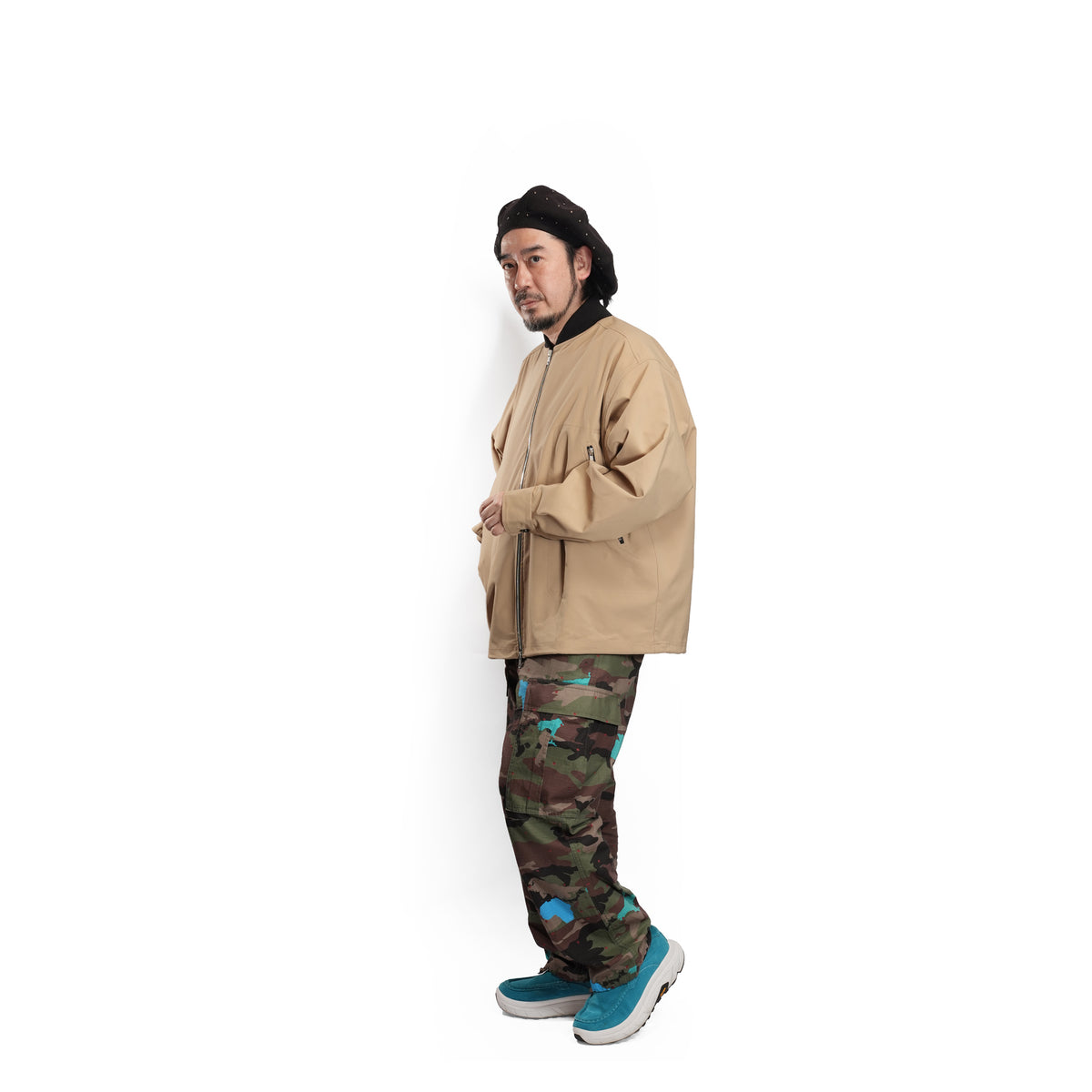 P.H.M  JACKET – Beige | POWDERHORN MOUNTAINEERING
