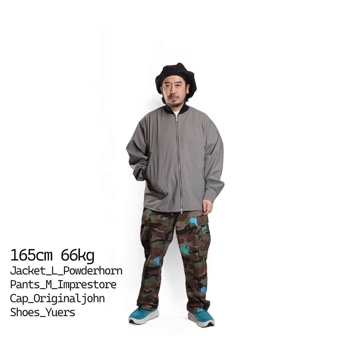 P.H.M  JACKET – Gray | POWDERHORN MOUNTAINEERING
