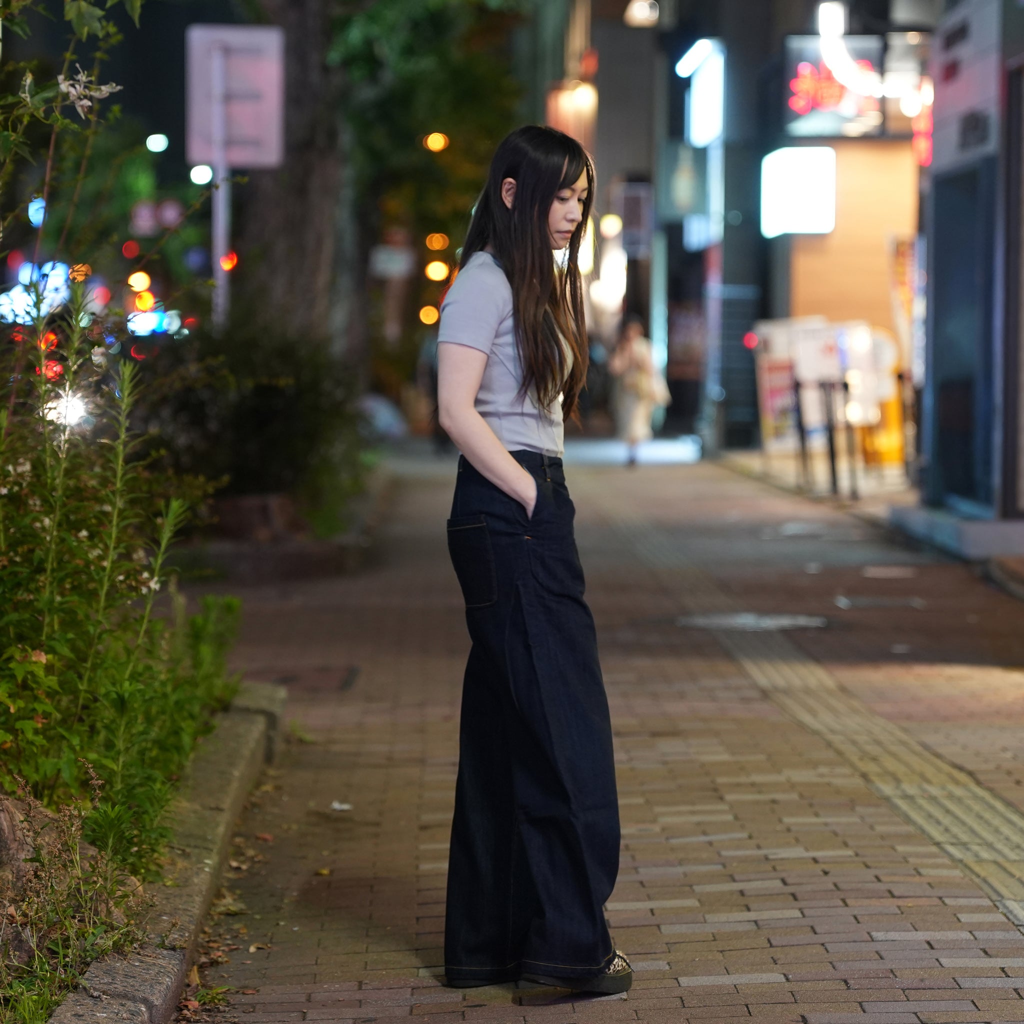 HIGH RISE BAGGY PANTS – One Wash | 242-304so_one wash | CaRouseLamBRa