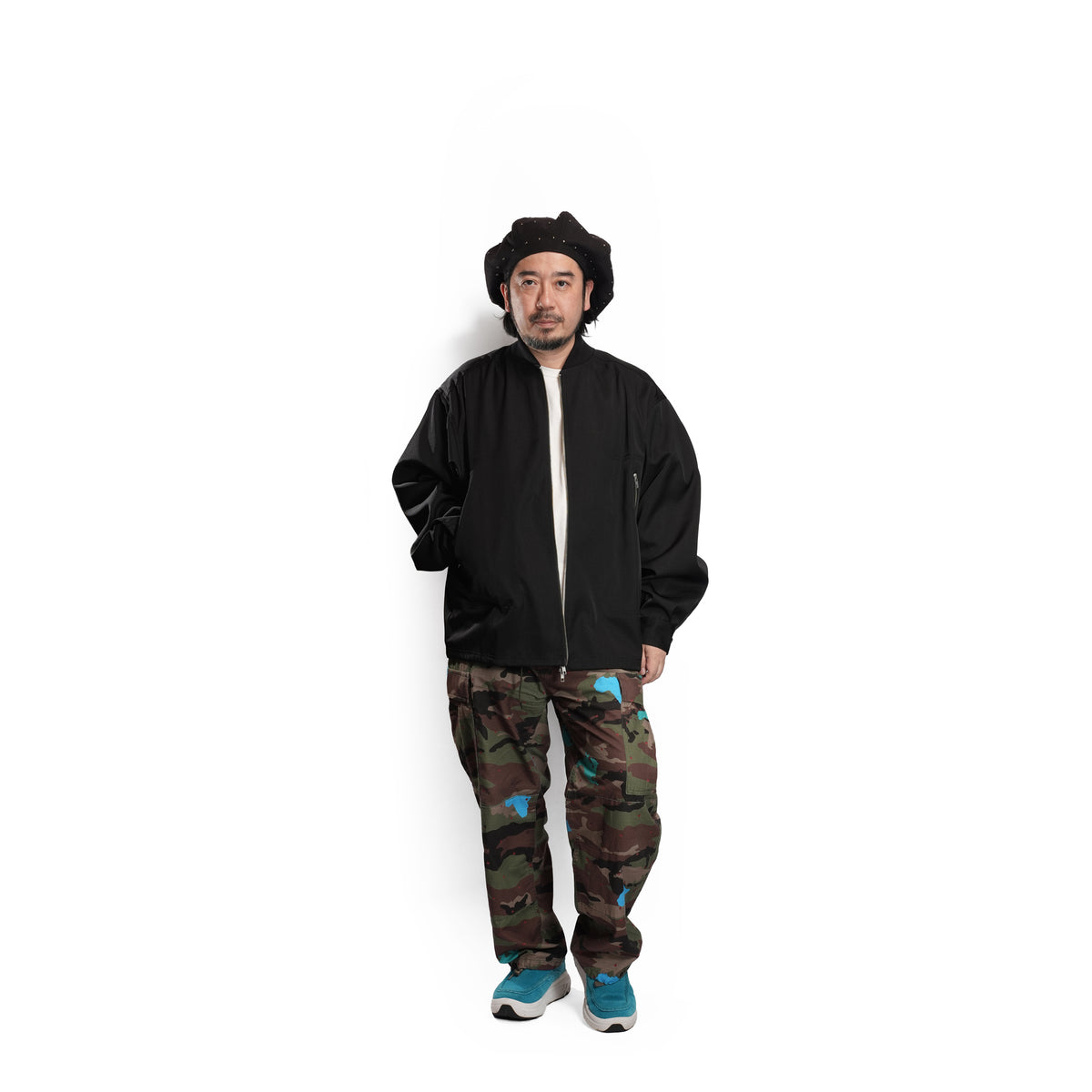 P.H.M Poly-Jsy Blk JACKET | POWDERHORN MOUNTAINEERING