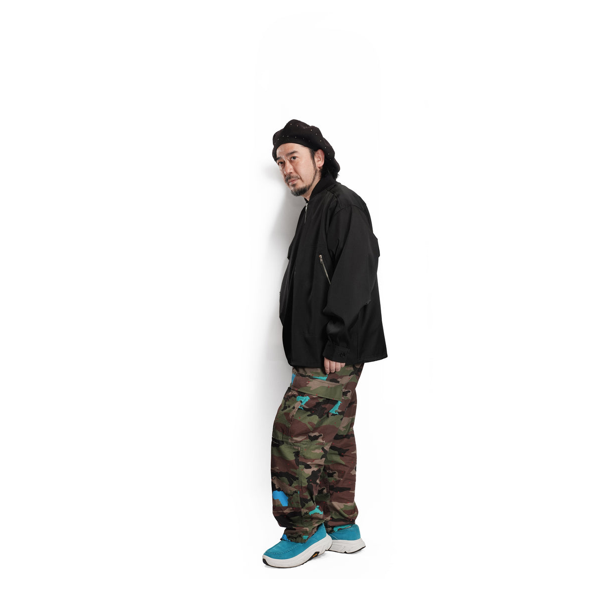 P.H.M Poly-Jsy Blk JACKET | POWDERHORN MOUNTAINEERING
