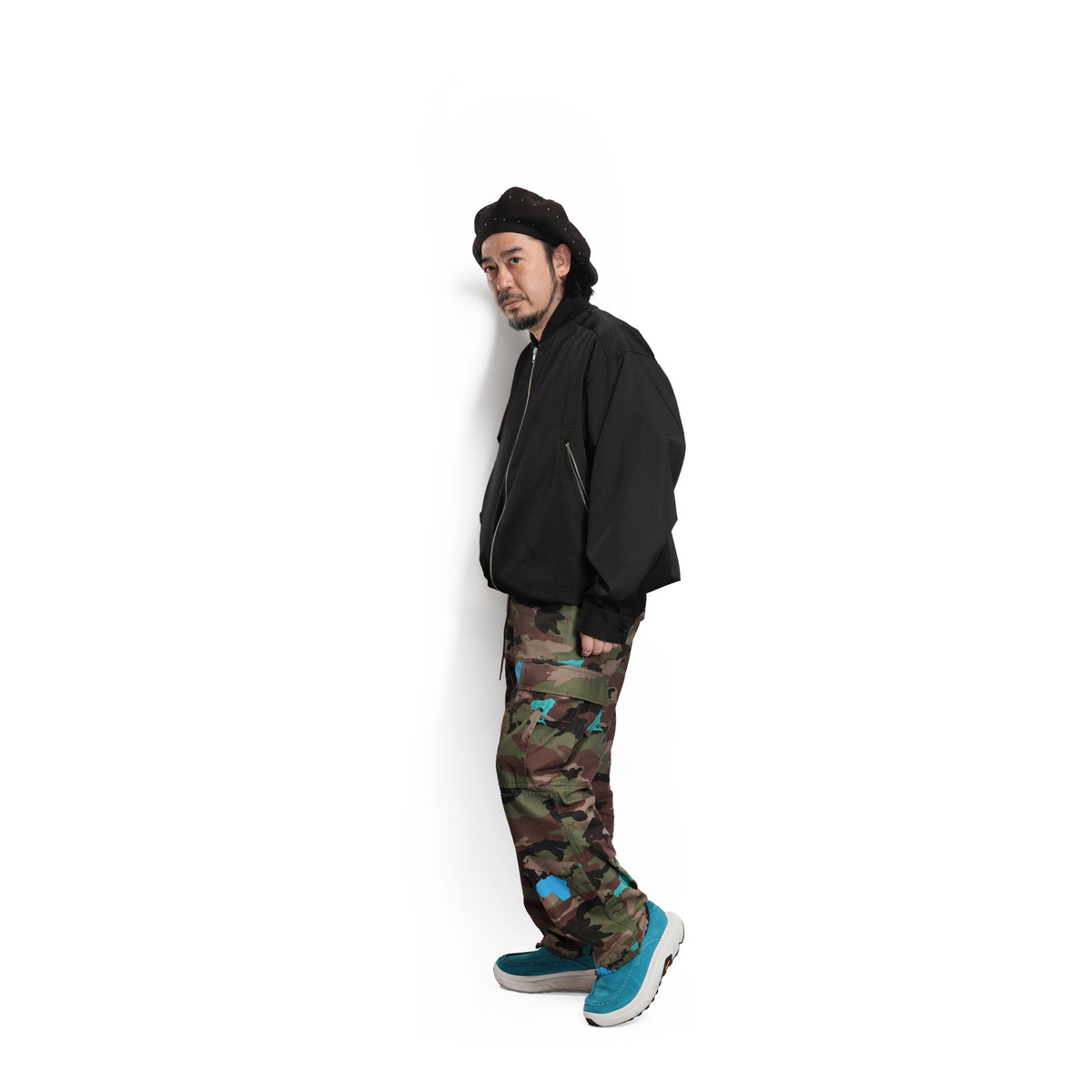 P.H.M Poly-Jsy Blk JACKET | POWDERHORN MOUNTAINEERING