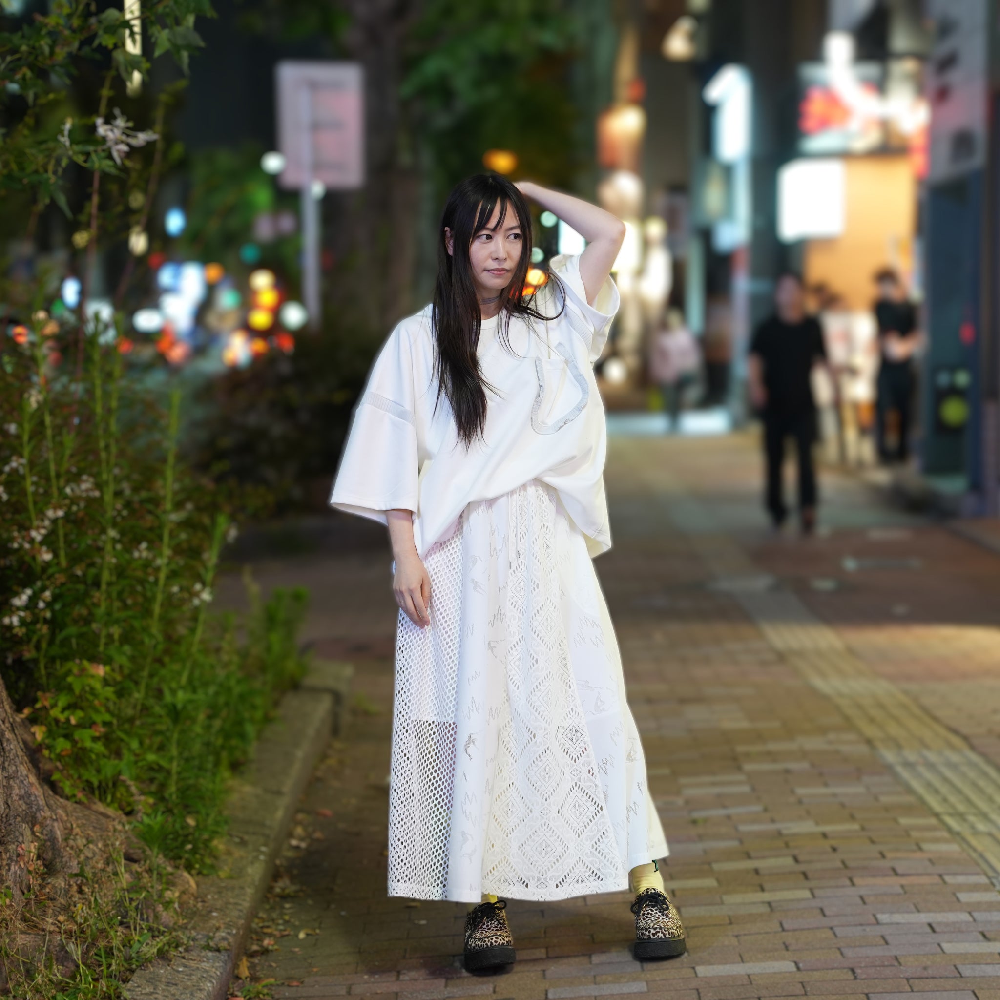 Dancing Lace Culottes– White | BEDSIDEDRAMA