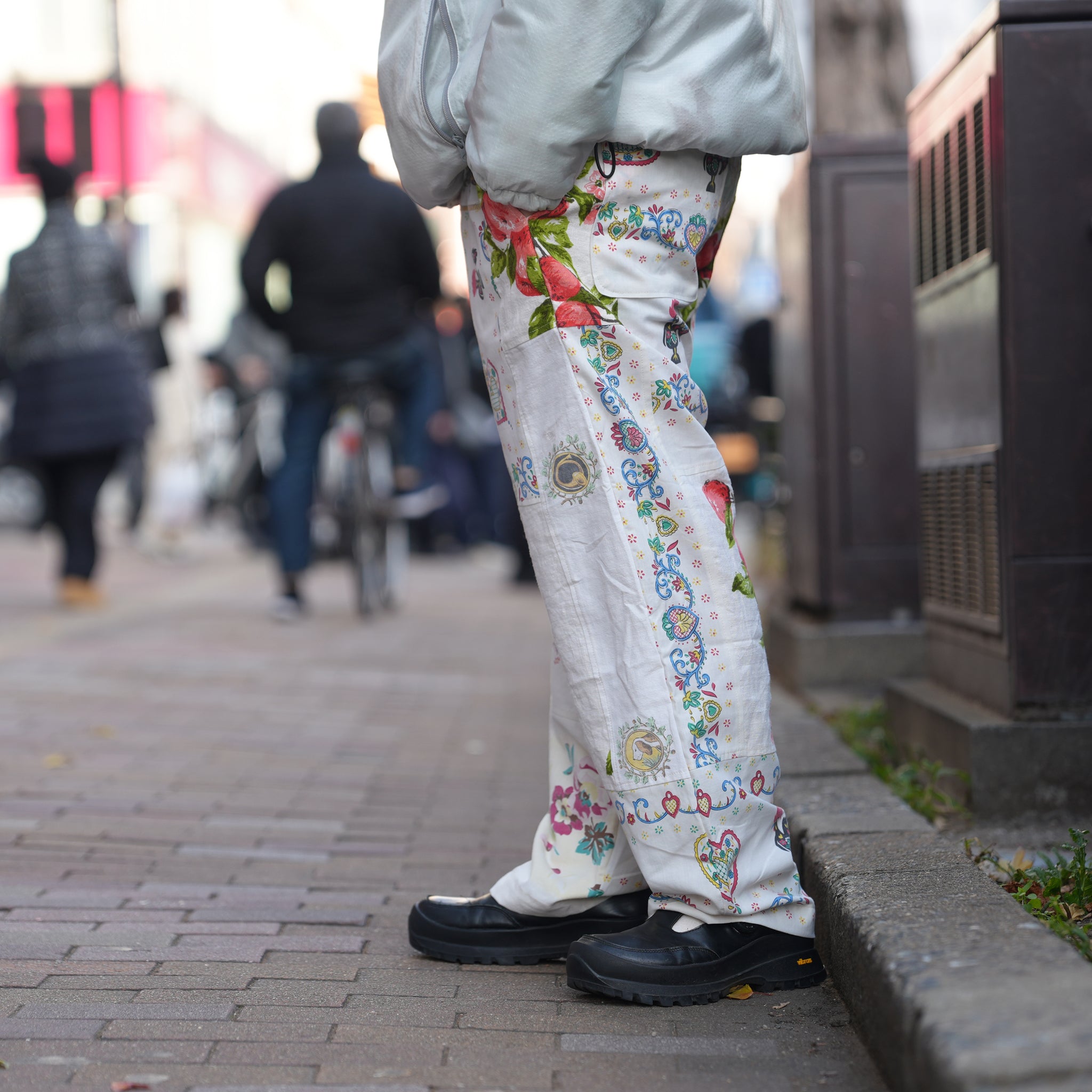 MR-2507676 | 北欧 Vintage Cloth Pants – Multi_D | Size:3 | MR. REMAKE MAN
