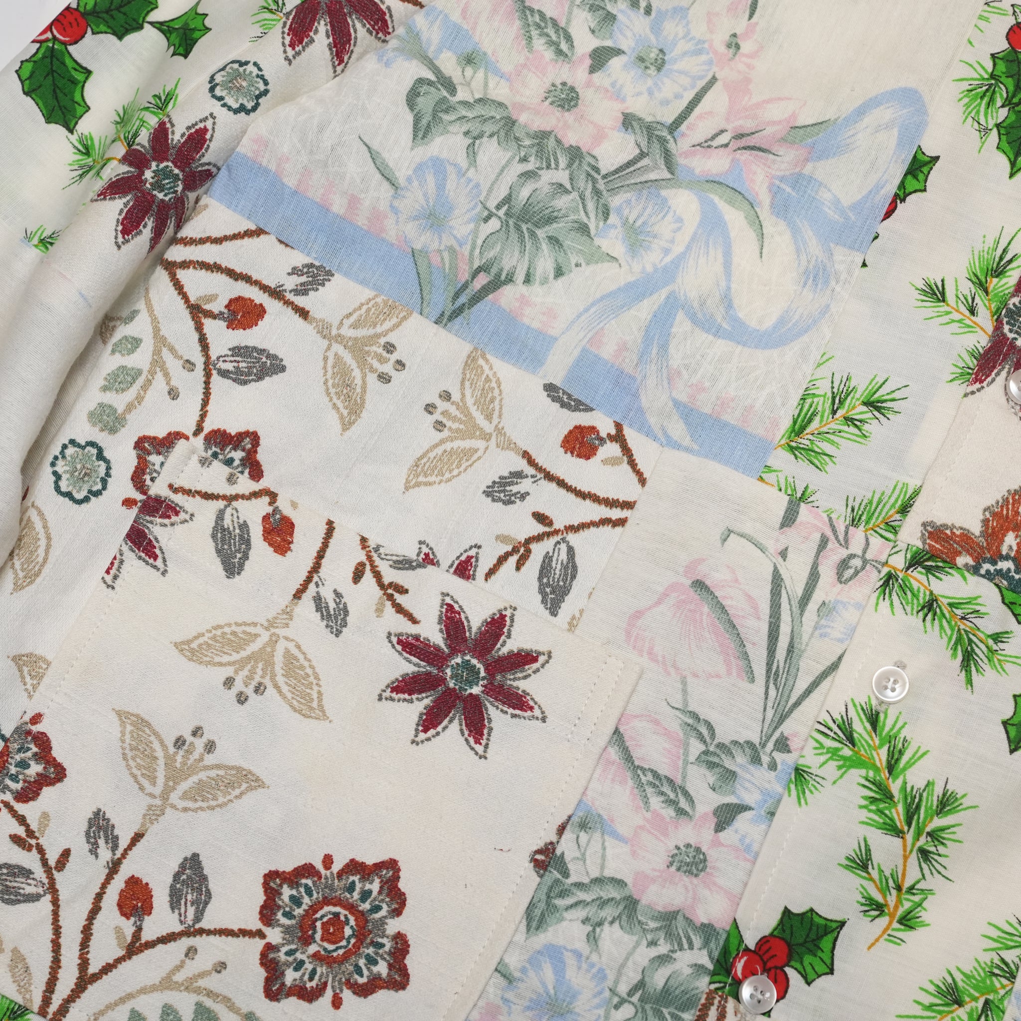 MR-2507675 | 北欧 Vintage Cloth Shirts | Color:Multi | Size:2【Mr. Remake Man】