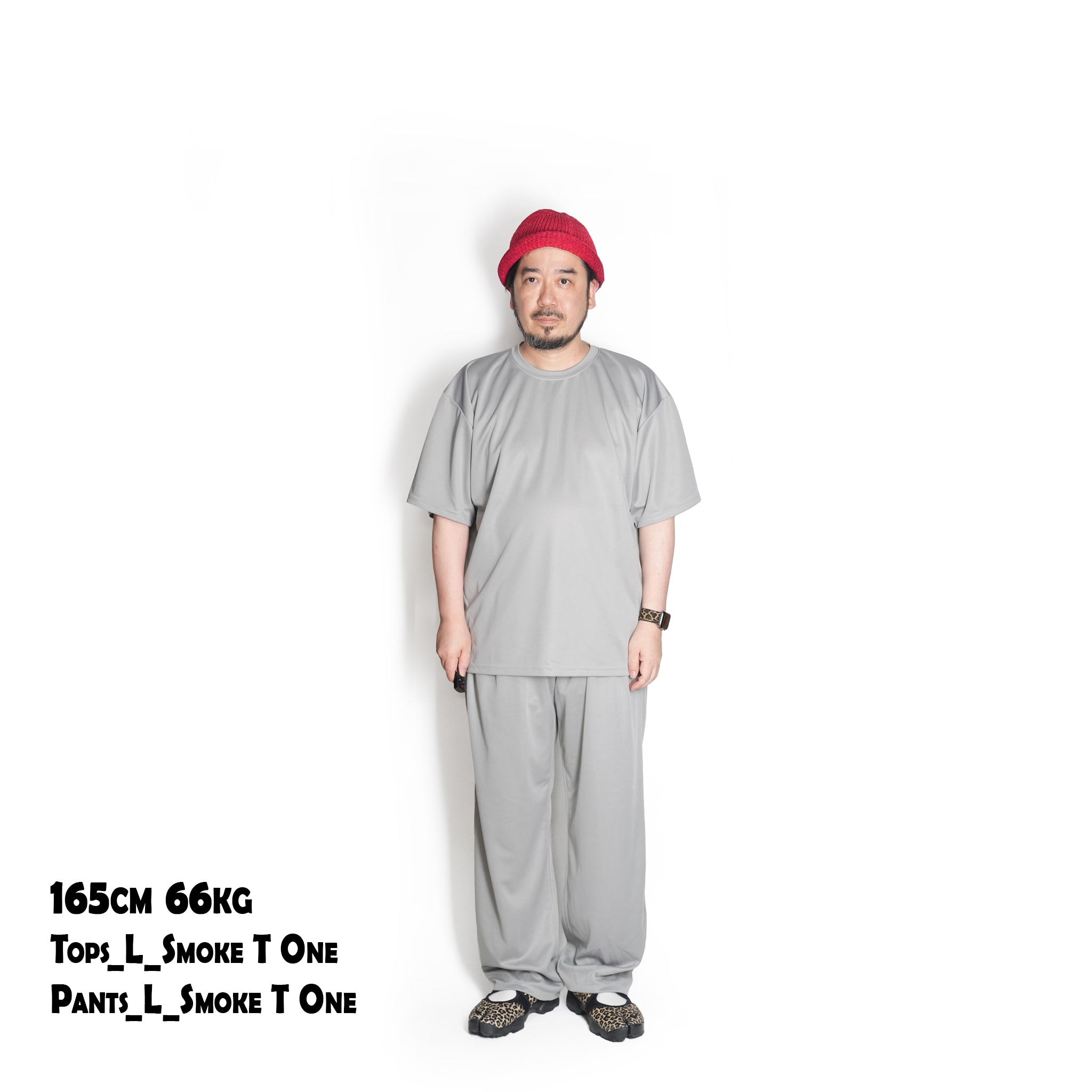 HIGH MOCK DRY PANTS – Light Gray | D-SPORT WEAR | SMOKE T ONE