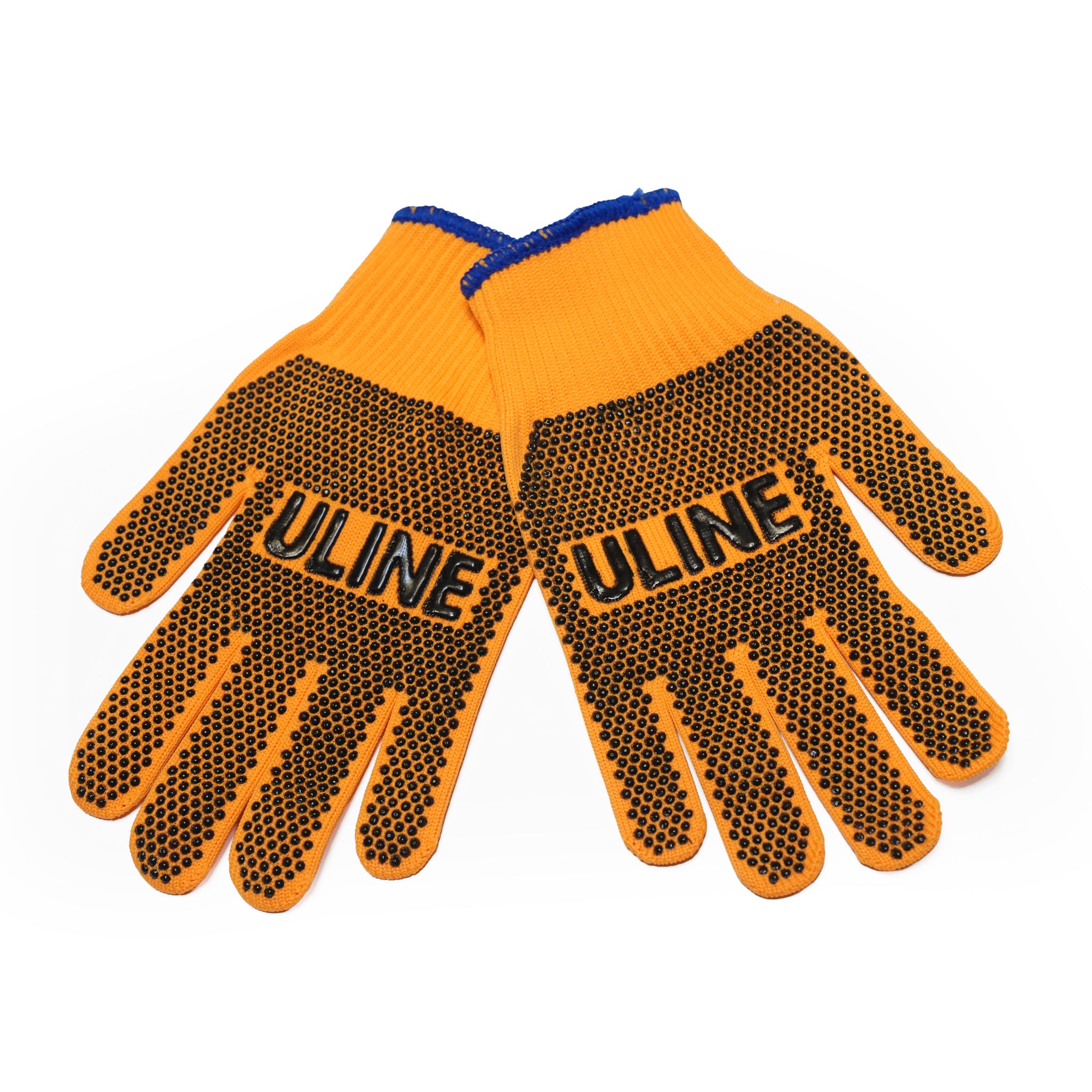 PVC Dot Knit Gloves | Color_Orange Hi-Vis | No_u-01_orange hi-vis【U-LINE】【ネコポス選択可能】
