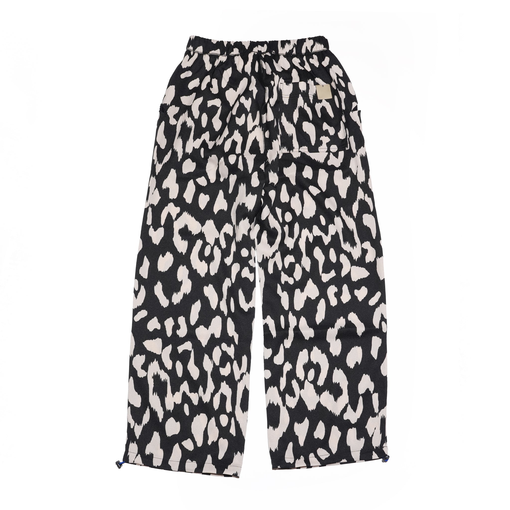 ABSTRACT PANTS – BLACK-IVORY | QUOLT