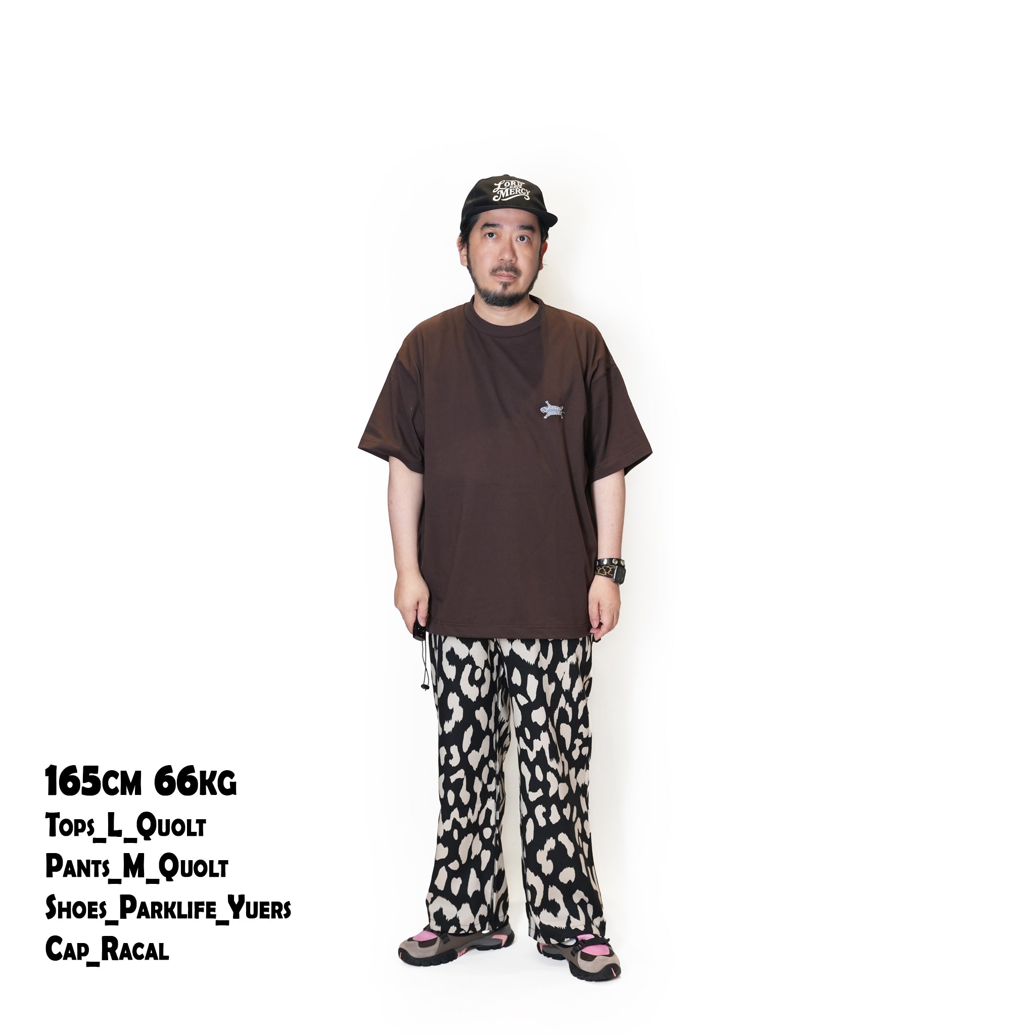 TIGRE-CORD TEE – Brown | QUOLT
