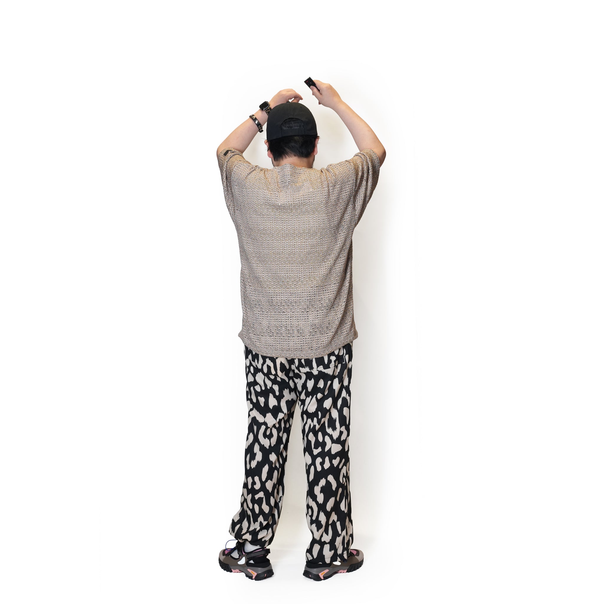 MIXED-MESH KNIT – MIXED-NATURAL | QUOLT