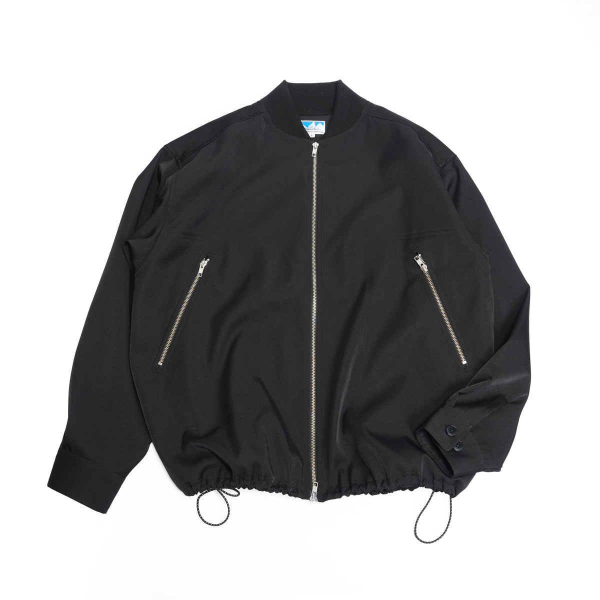 P.H.M Poly-Jsy Blk JACKET | POWDERHORN MOUNTAINEERING