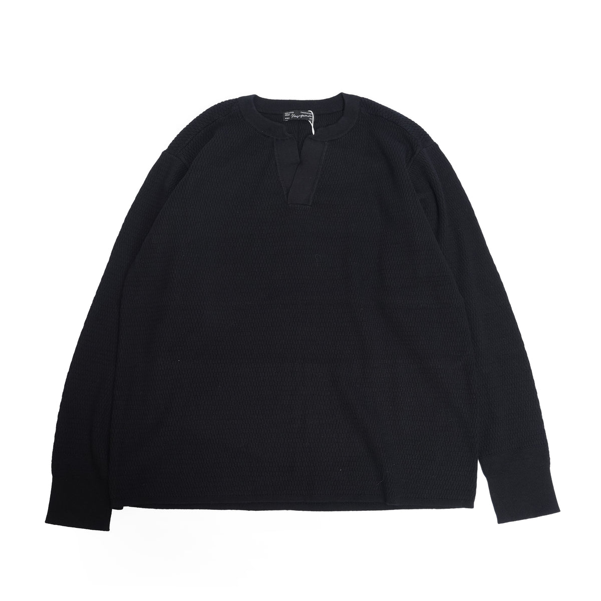 COUNTER KNIT – 02-Black | NASNGWAM