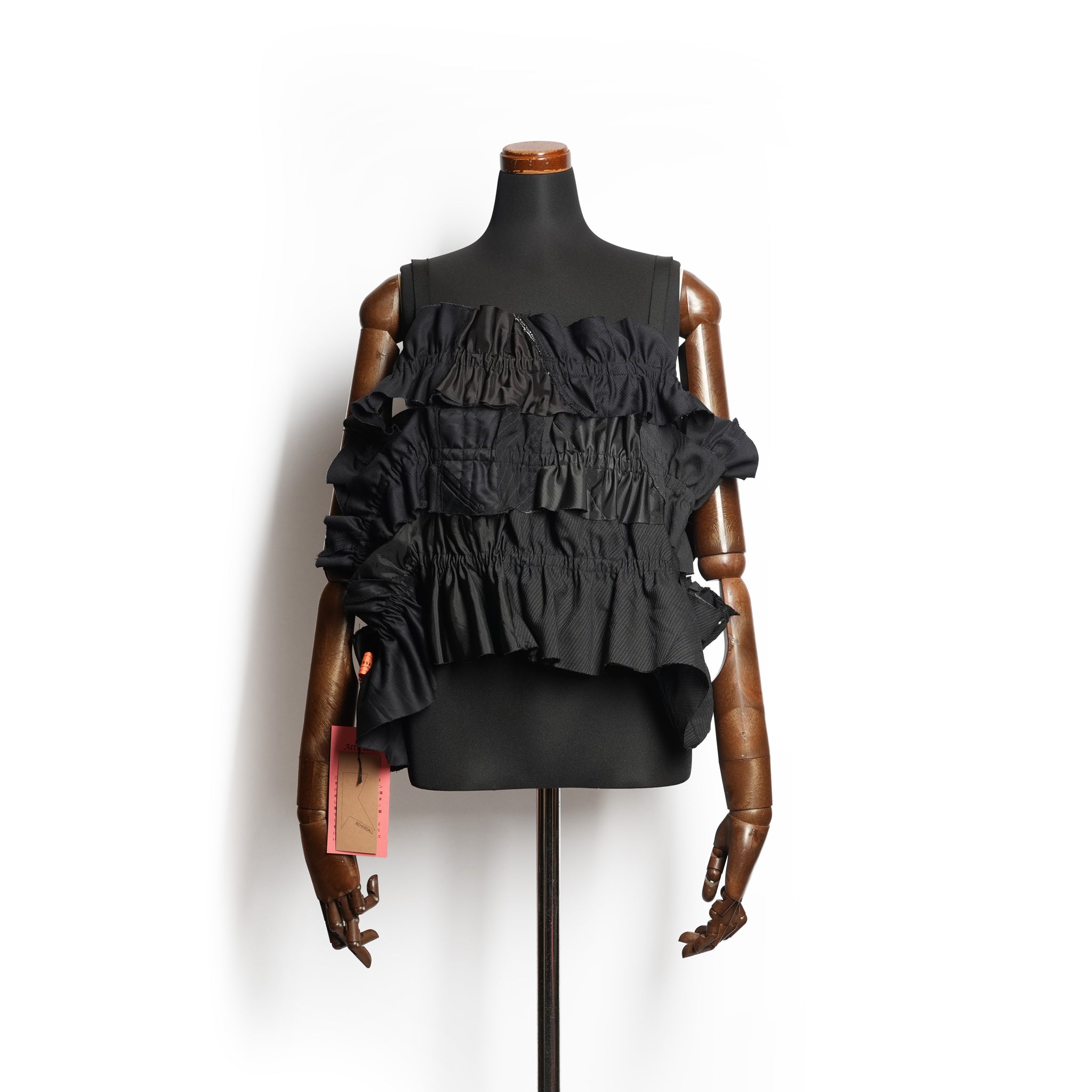 AT-283 | スーツパッチフリルキャミ  | Color:Assort_17 | Size-Free【REHERSALL_リハーズオール】