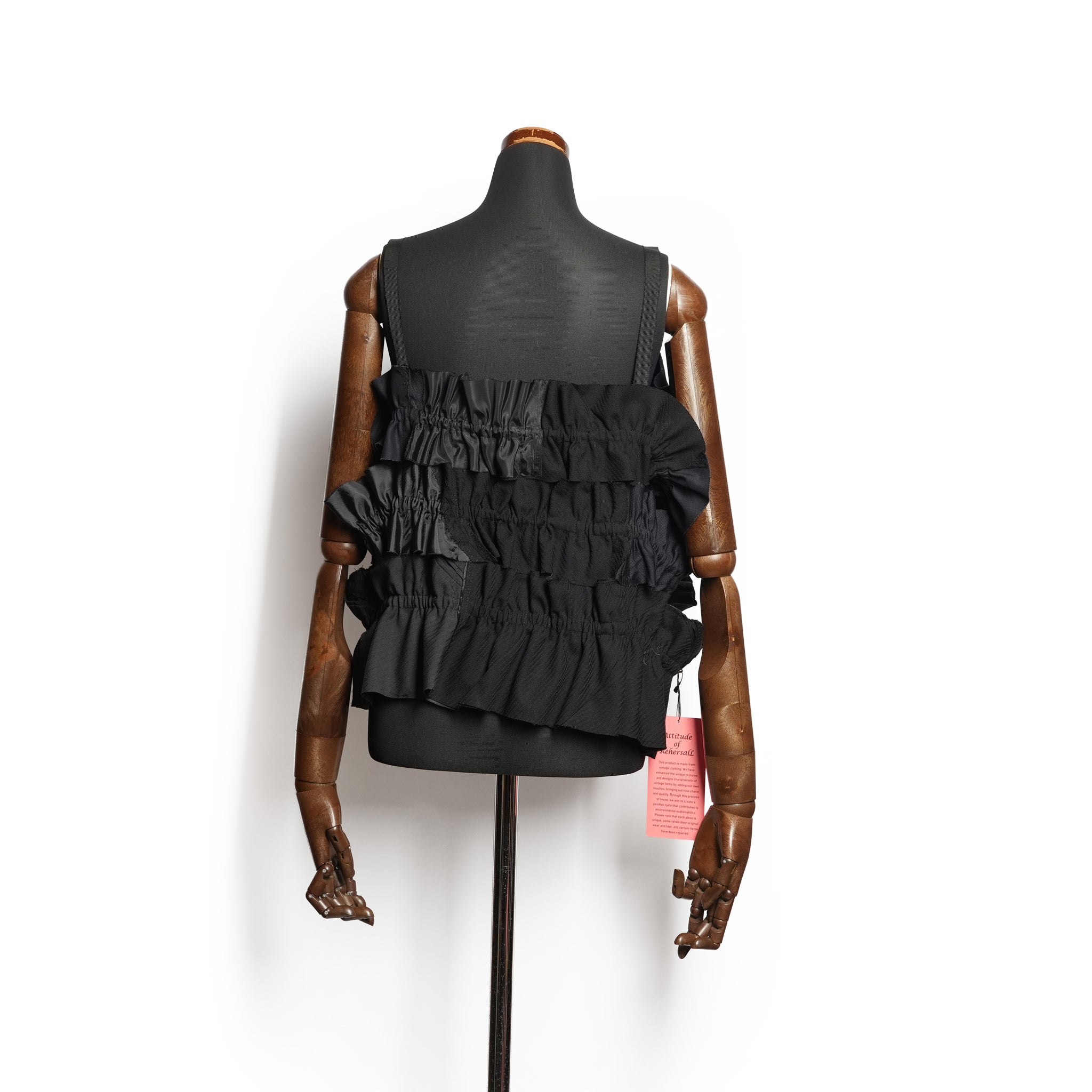 AT-283 | スーツパッチフリルキャミ  | Color:Assort_17 | Size-Free【REHERSALL_リハーズオール】