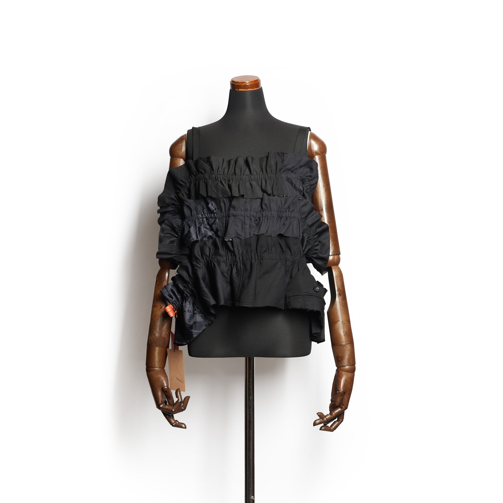 AT-283 | スーツパッチフリルキャミ  | Color:Assort_30 | Size-Free【REHERSALL_リハーズオール】