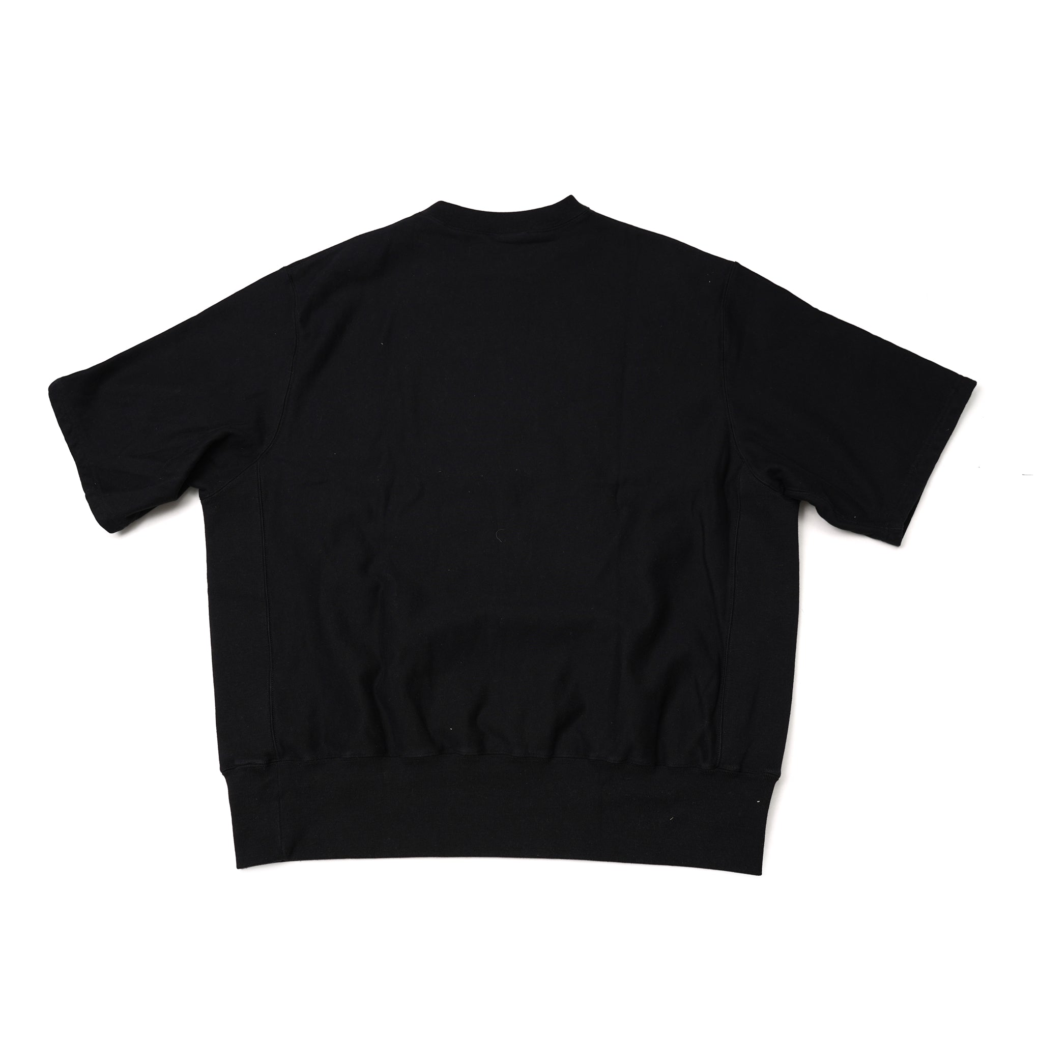 No:nm23s011_b | Name:80s ss crew college sweat | Color:Black-Brown【NUTMEG MILLS_ナツメグミルズ】