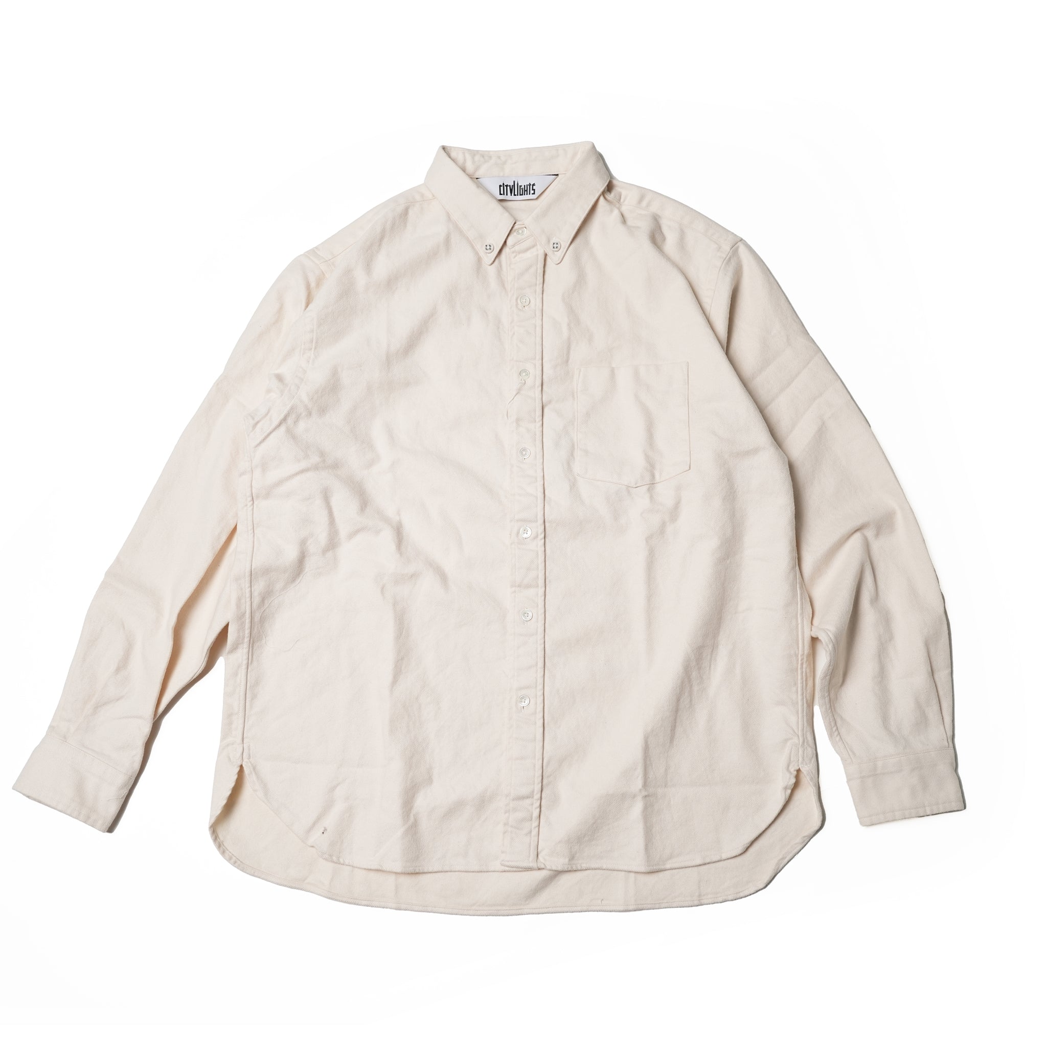 Name: BD SHIRTS | Color:Ecru | Size:Regular/Tall 【CITYLIGHTS PRODUCTS_シティライツプロダクツ】