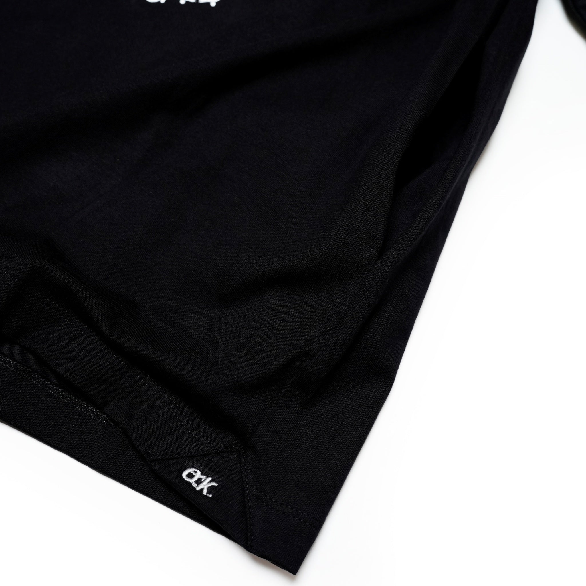 OK243-002LS_BLACK | Embroidery　L/S  TEE | Color:Black【OK_オーケー】