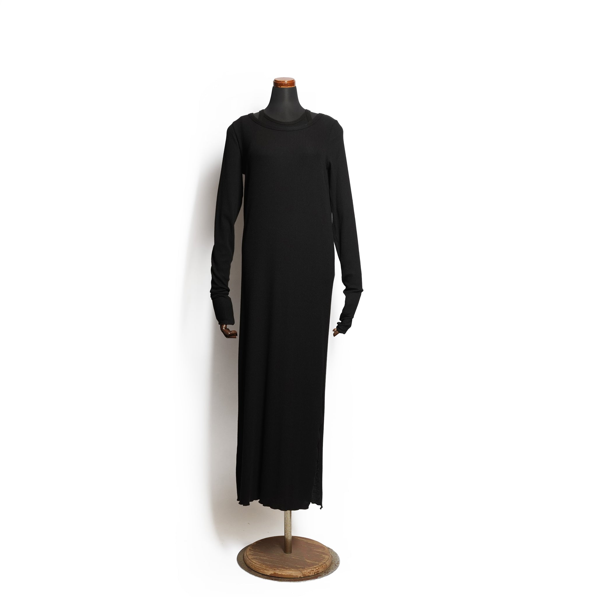 2PACK LS BOAT DRESS | Color_Black | No_252-413_black【CaRouseLamBRa_ケラウズランブラ】