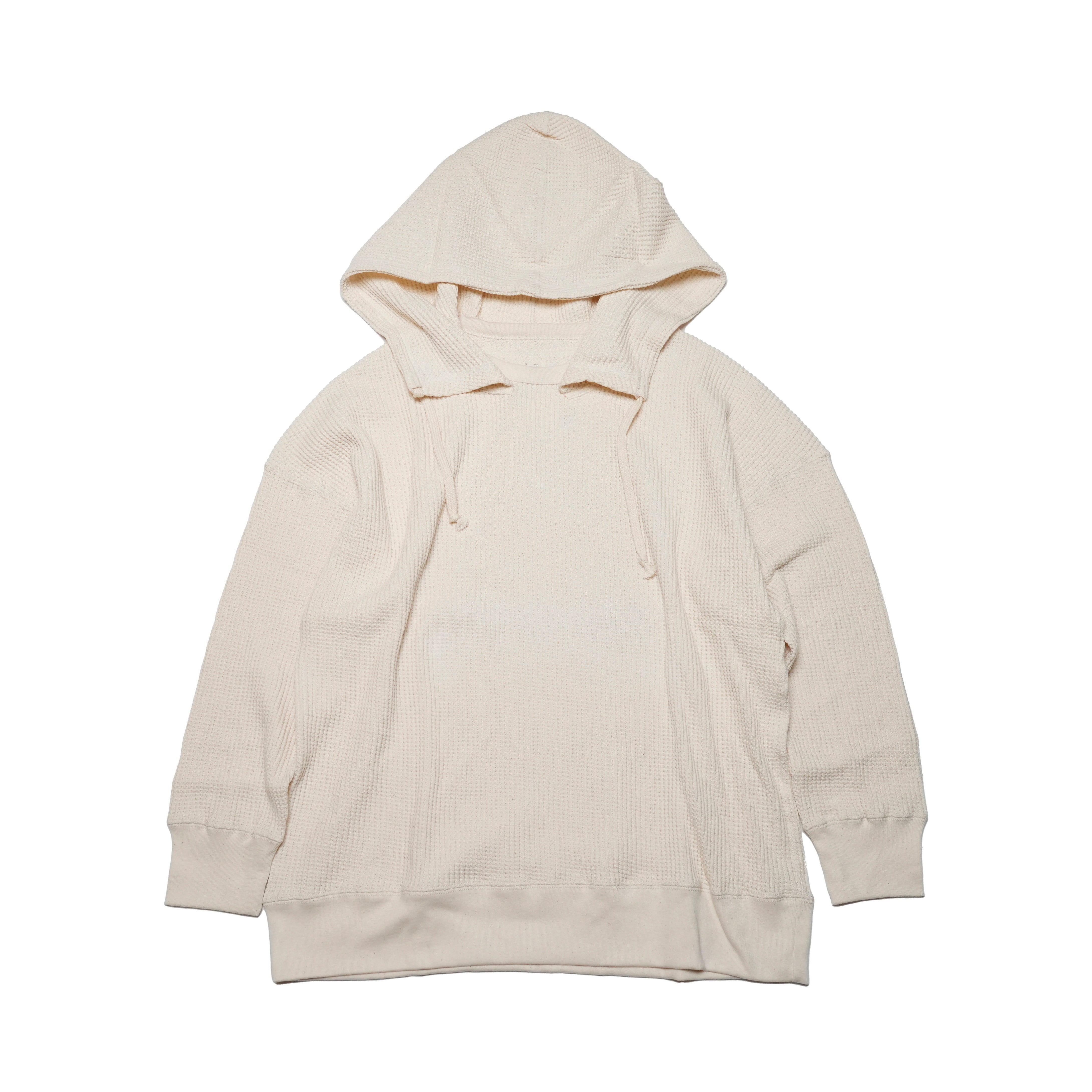 T2332-06004_OFF | waffle hoodie | Color:Off【TWOSOME_トゥーサム】