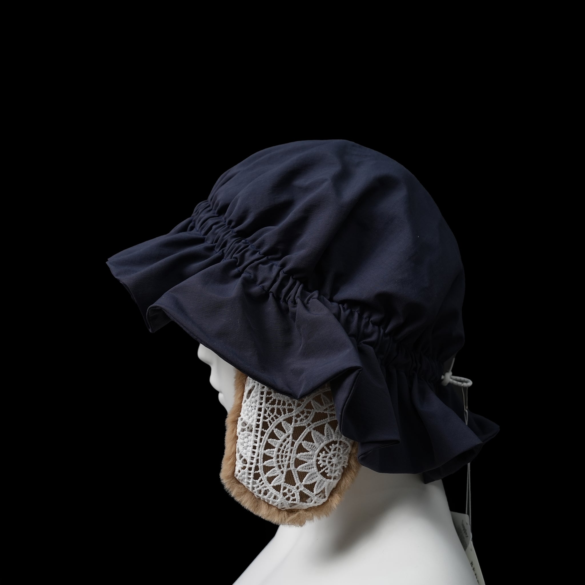 No:bsd23AW-29a | Name:2way Night Hat | Color:Navy【BEDSIDEDRAMA_