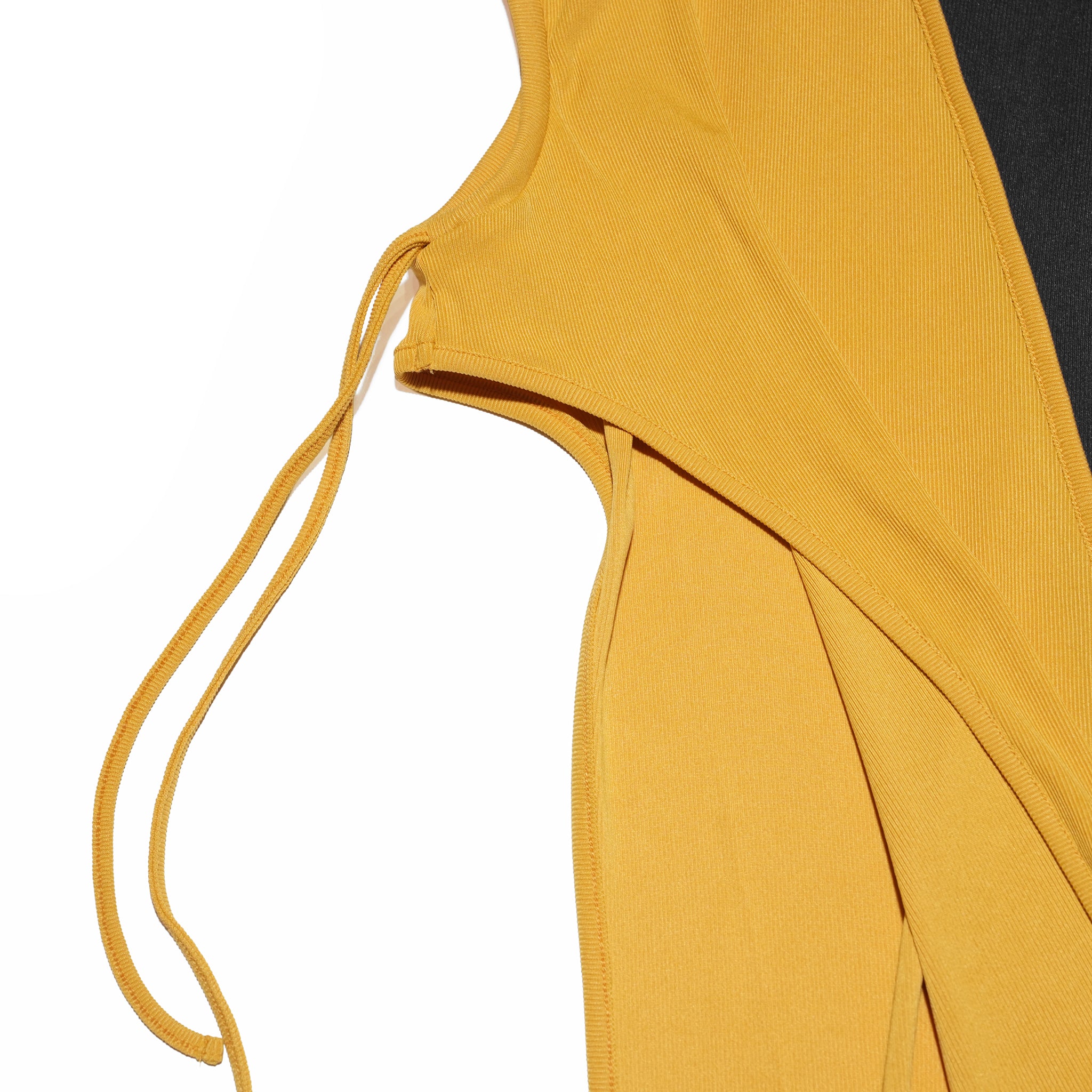 アシンメトリーRIBカットドレス – Bicolor | 26SS-SPW-09_Bicolor