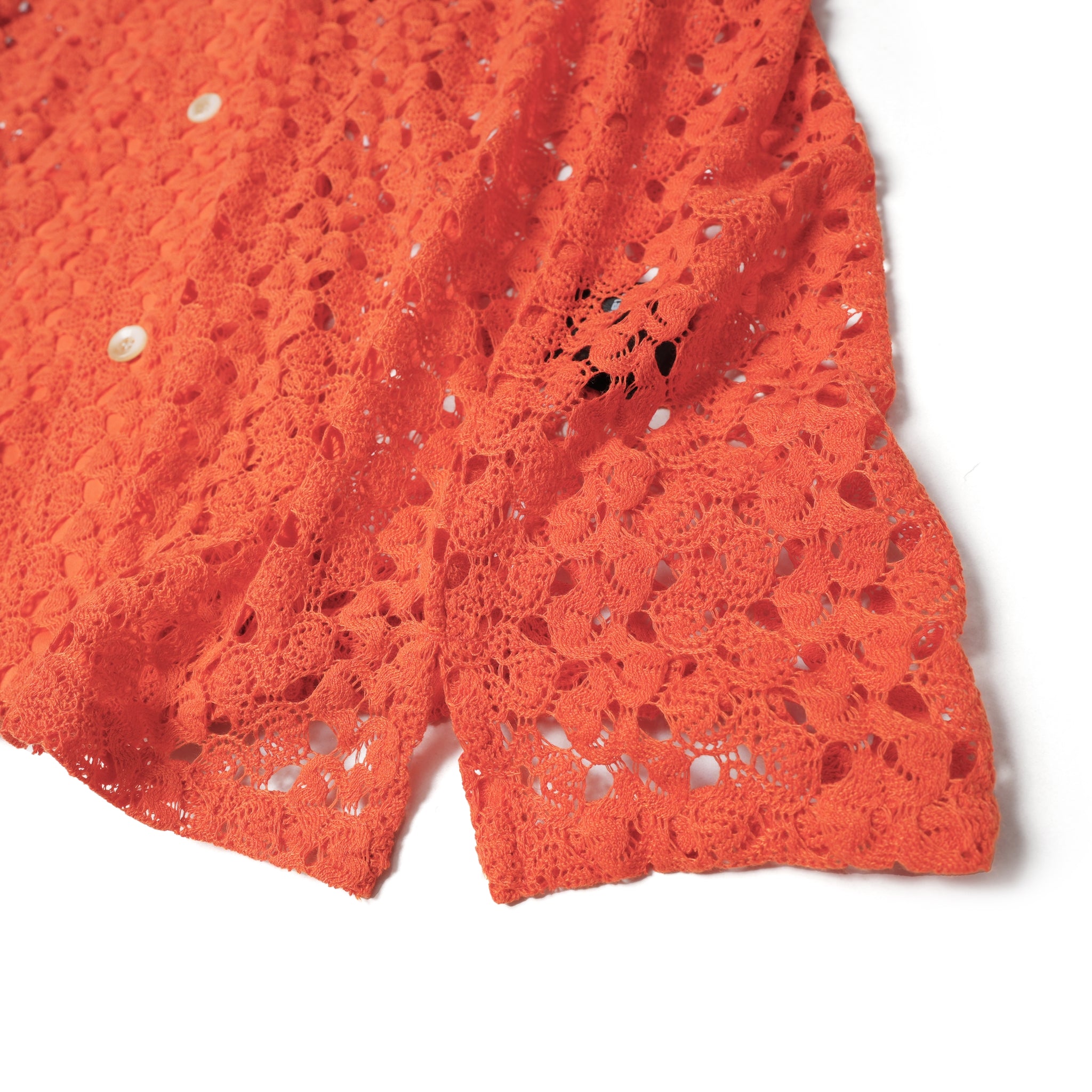 Napkin Lace Shirt – Orange | PLATEAU STUDIO