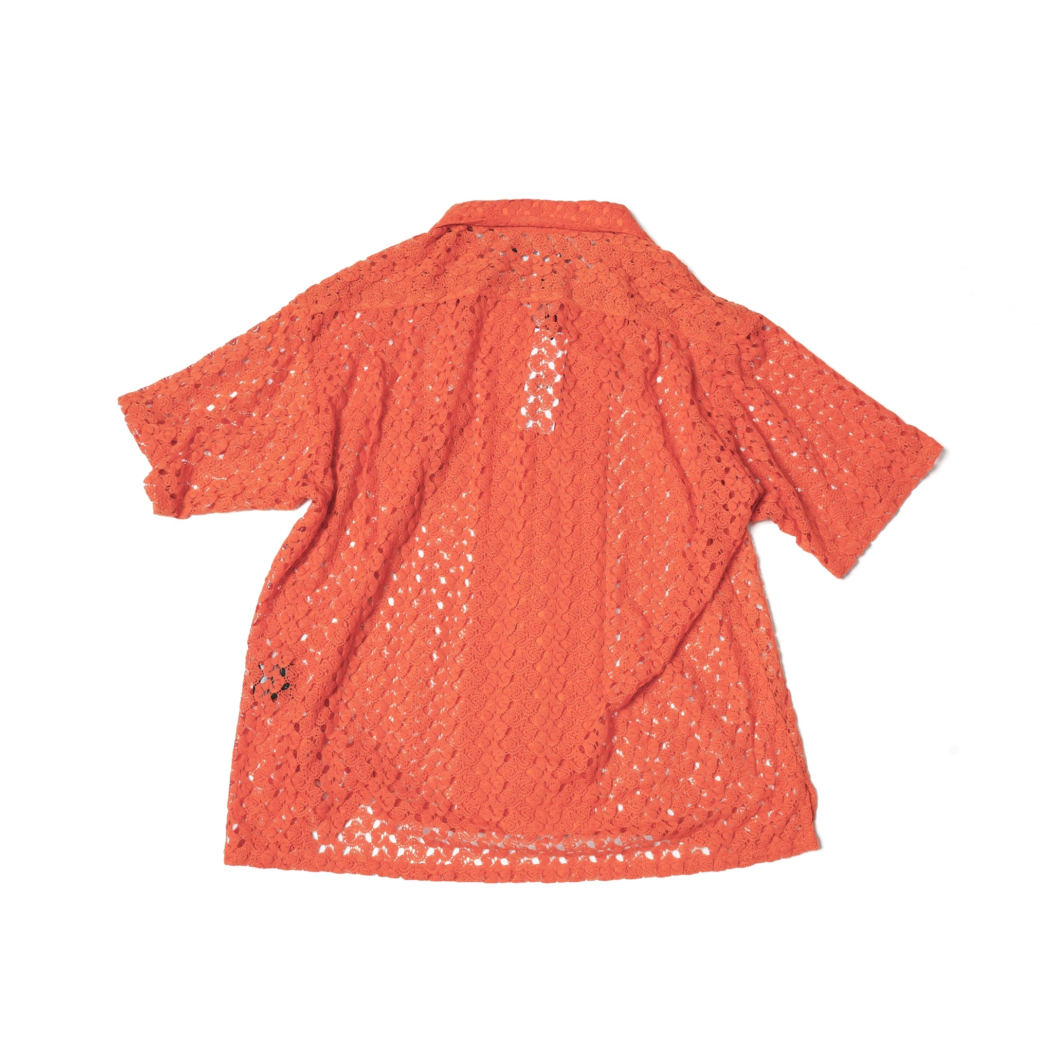 Napkin Lace Shirt – Orange | PLATEAU STUDIO