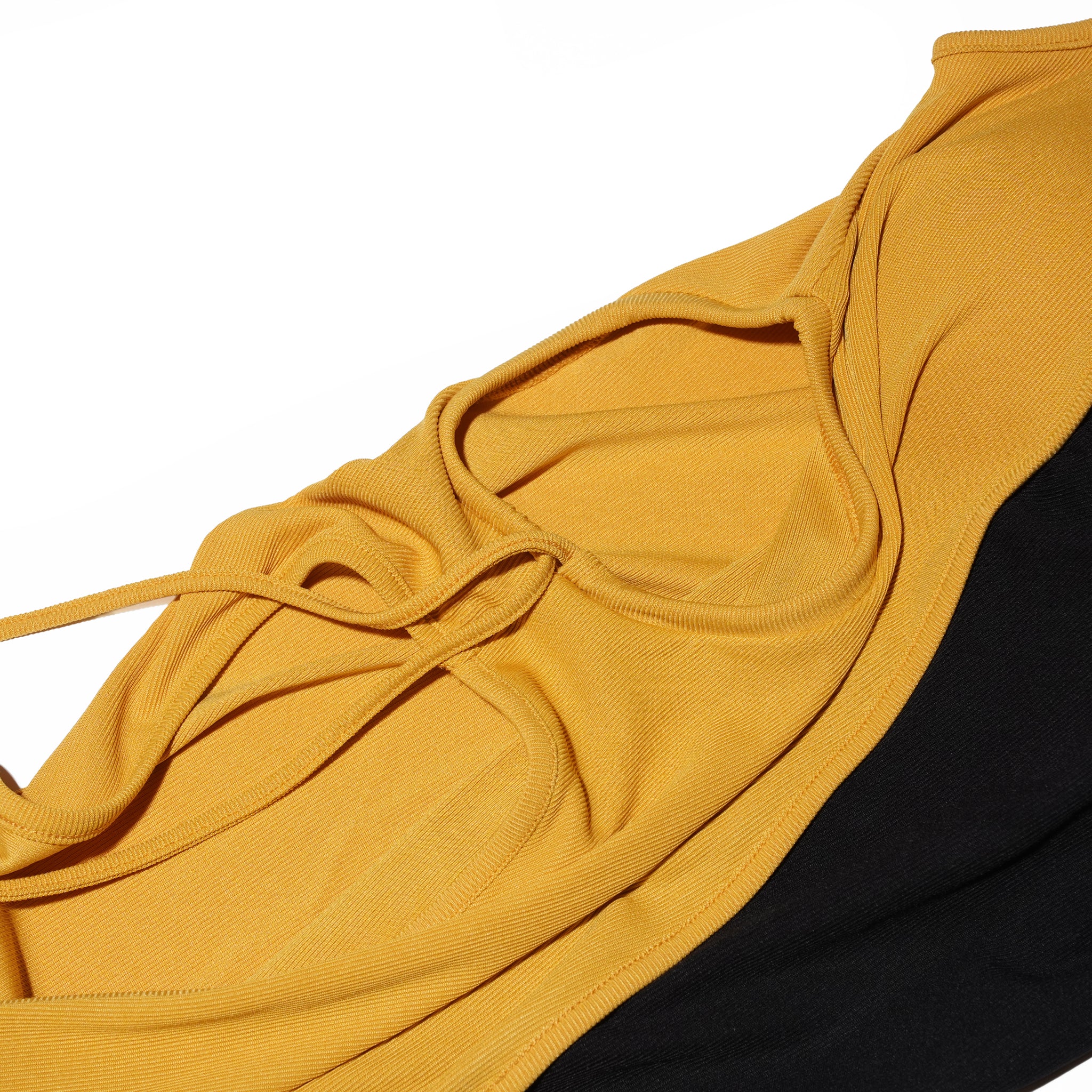 アシンメトリーRIBカットドレス – Bicolor | 26SS-SPW-09_Bicolor