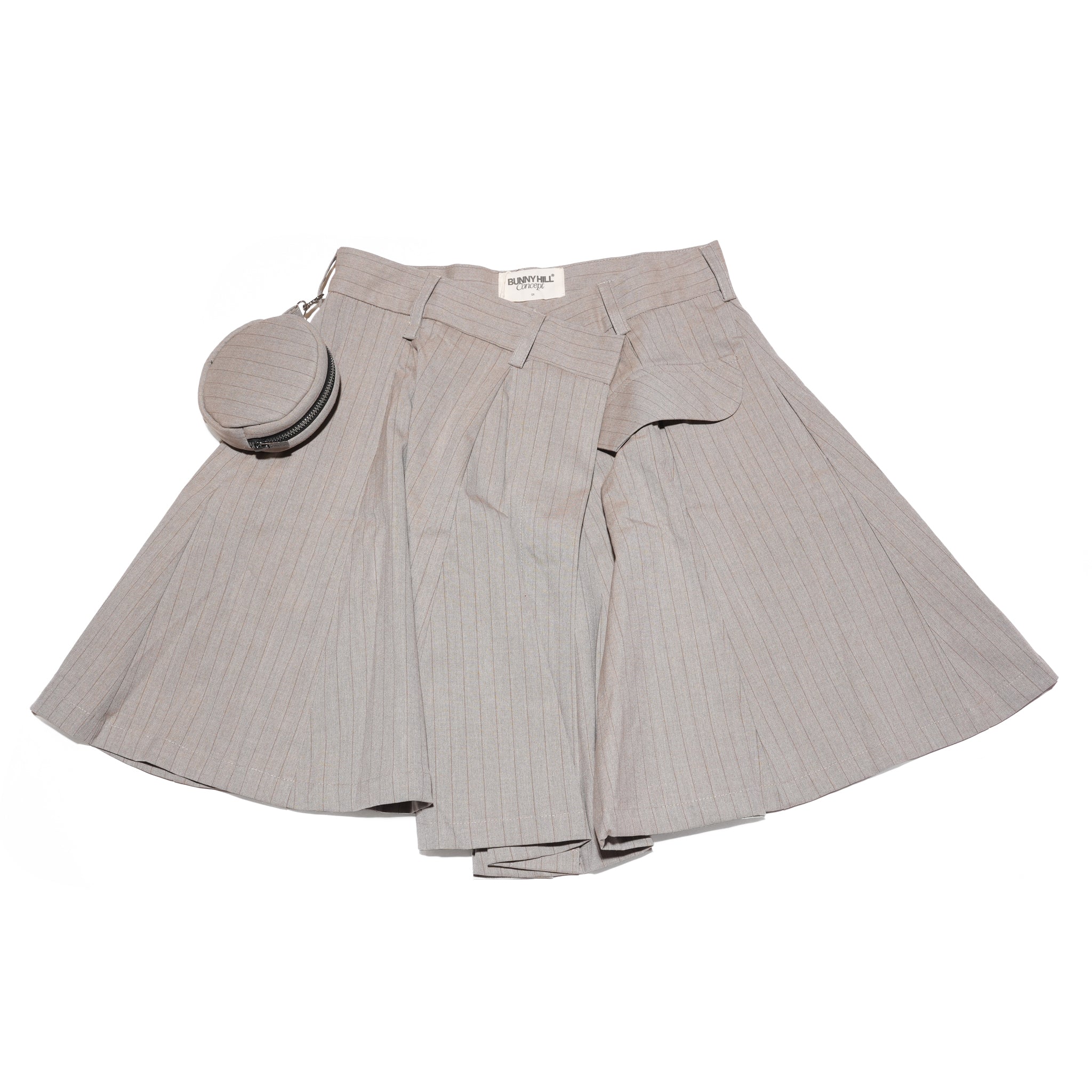 DEVORA SKIRT (BROWN STRIPES) | Bunny Hill Concept